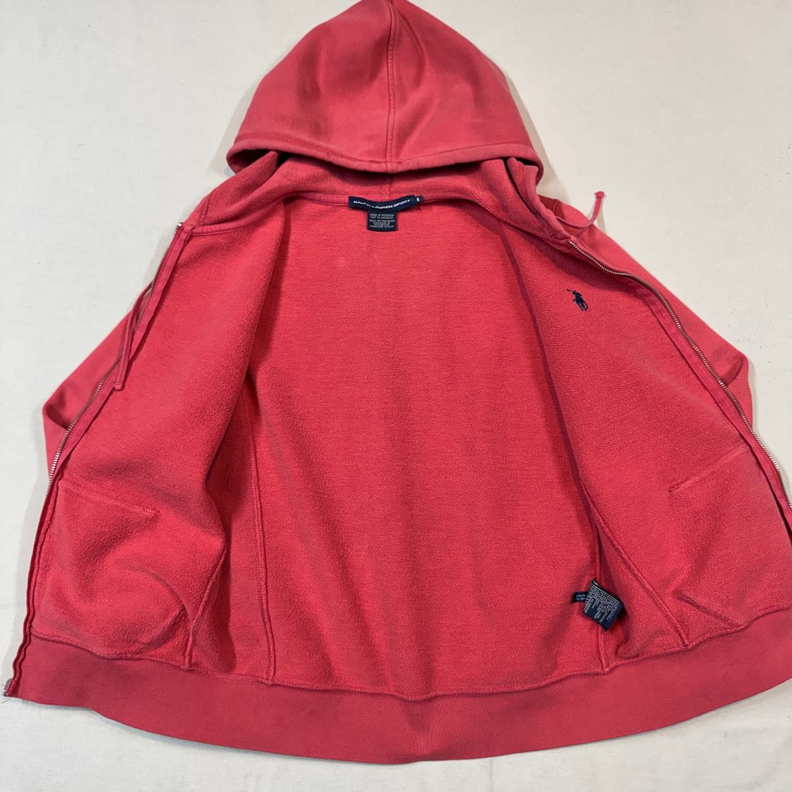 S) 폴로 랄프로렌 핑크 후드집업 상품이미지5