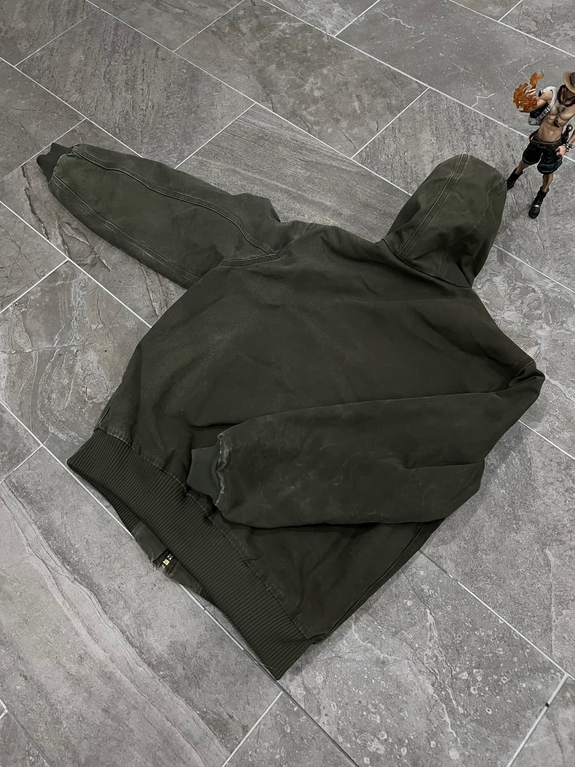 (L-TALL)칼하트 덕 액티브 후드자켓 J130 ARG 아미그린 상품이미지9