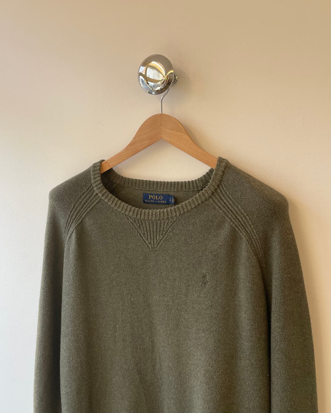 Polo RL Cotton Sweater L 폴로 코튼 니트 스웨터 상품이미지2