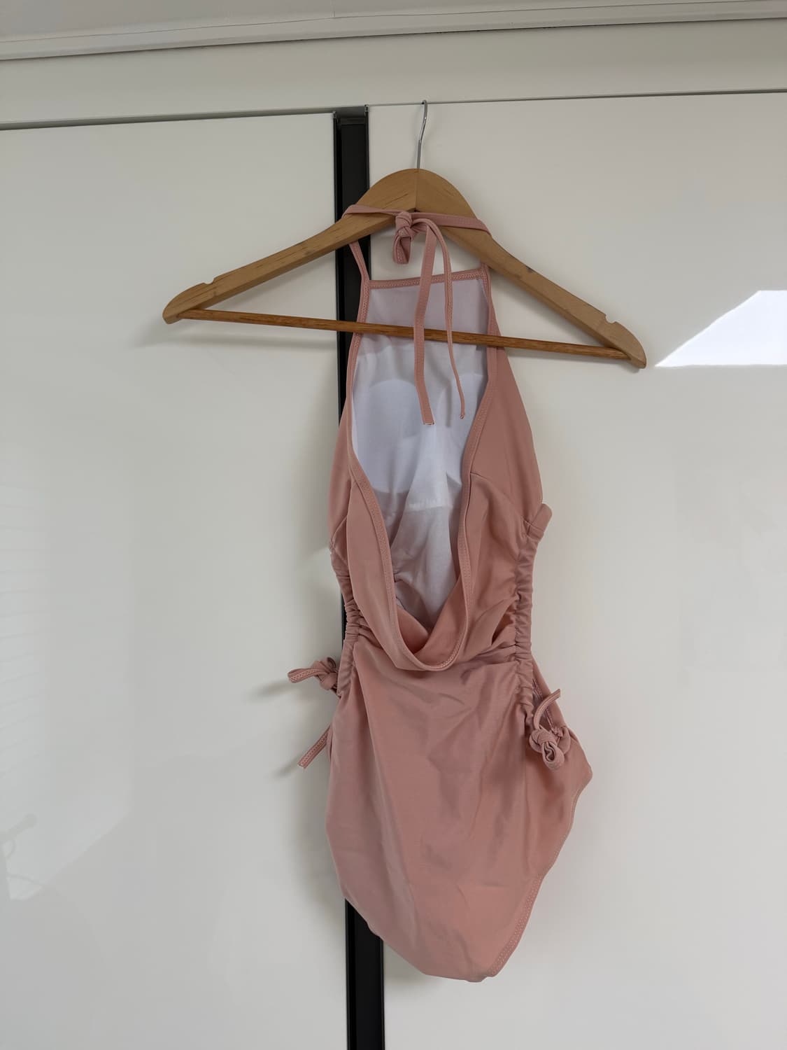 홀터넥 모노키니 핑크 상품이미지6