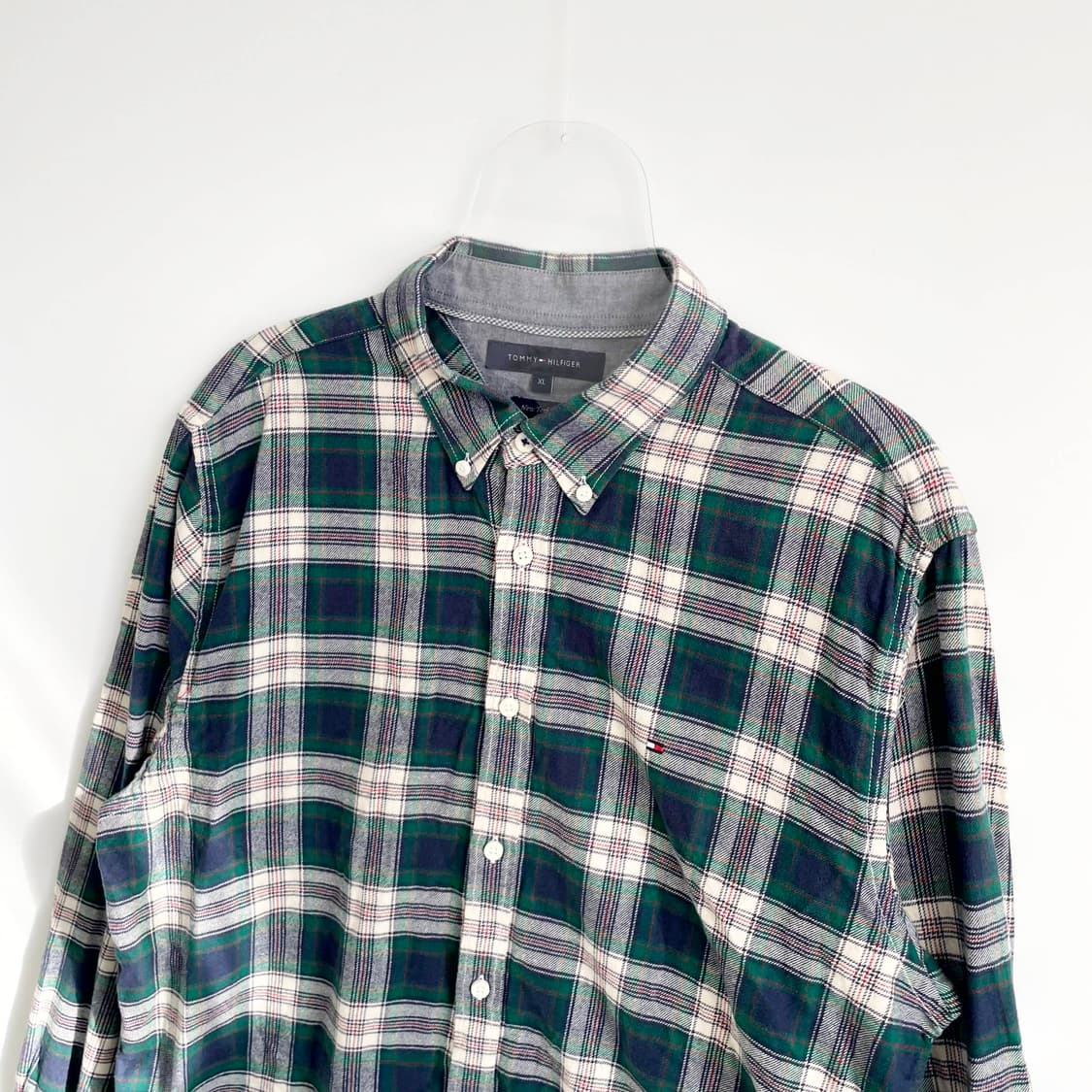 F1 타미힐피거 버튼다운 플란넬 셔츠 XL사이즈 상품이미지2