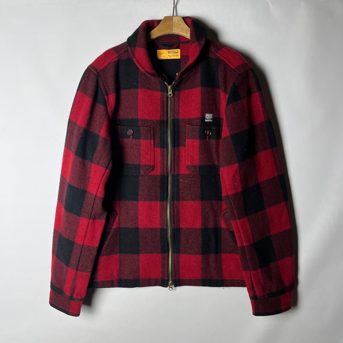 [PRODUCT classic] 프로덕클래식 버팔로체크 울 자켓 상품이미지2