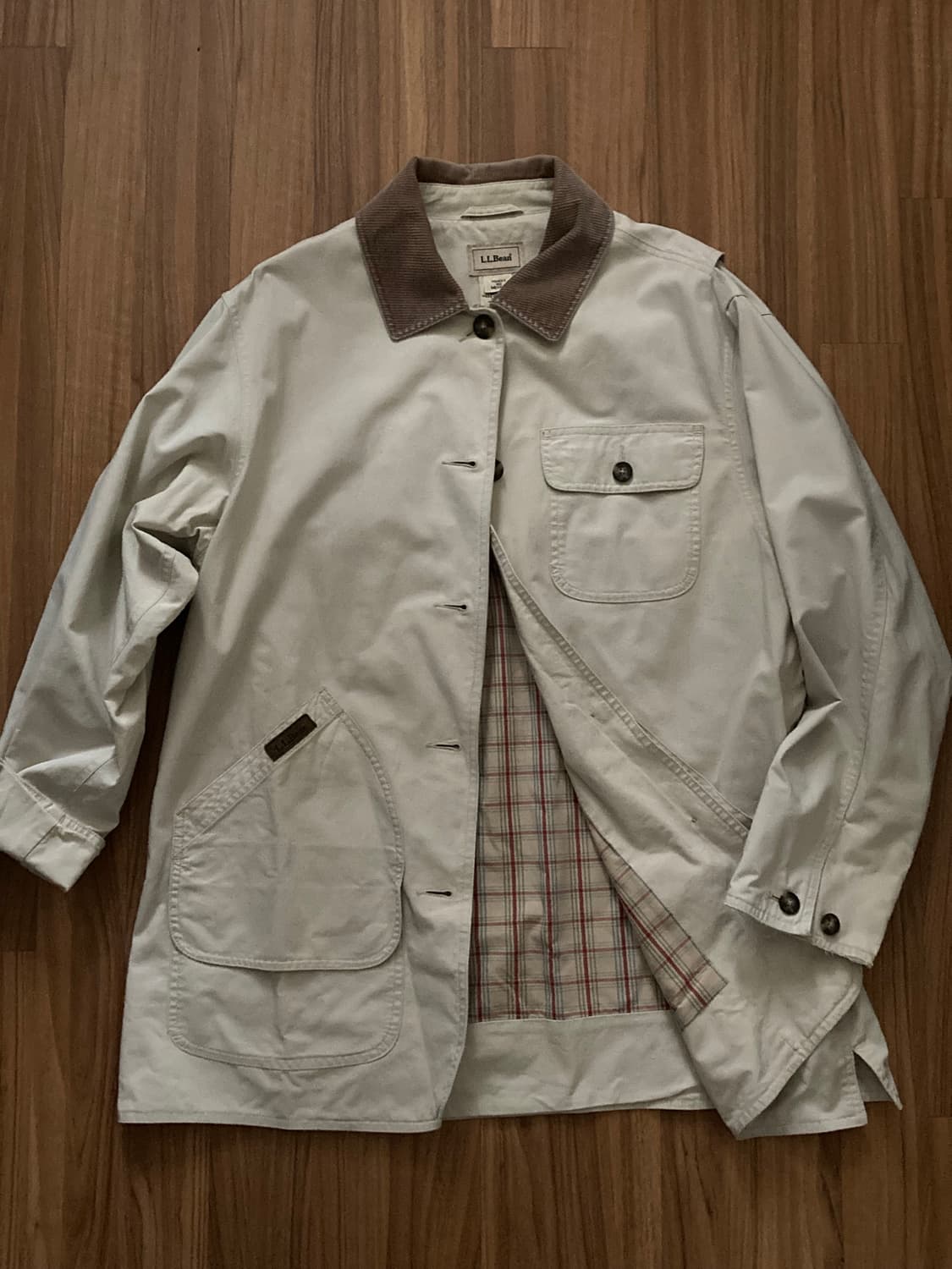 [Women M] 엘엘빈 LLbean 빈티지 필드 헌팅 자켓 코트 상품이미지1