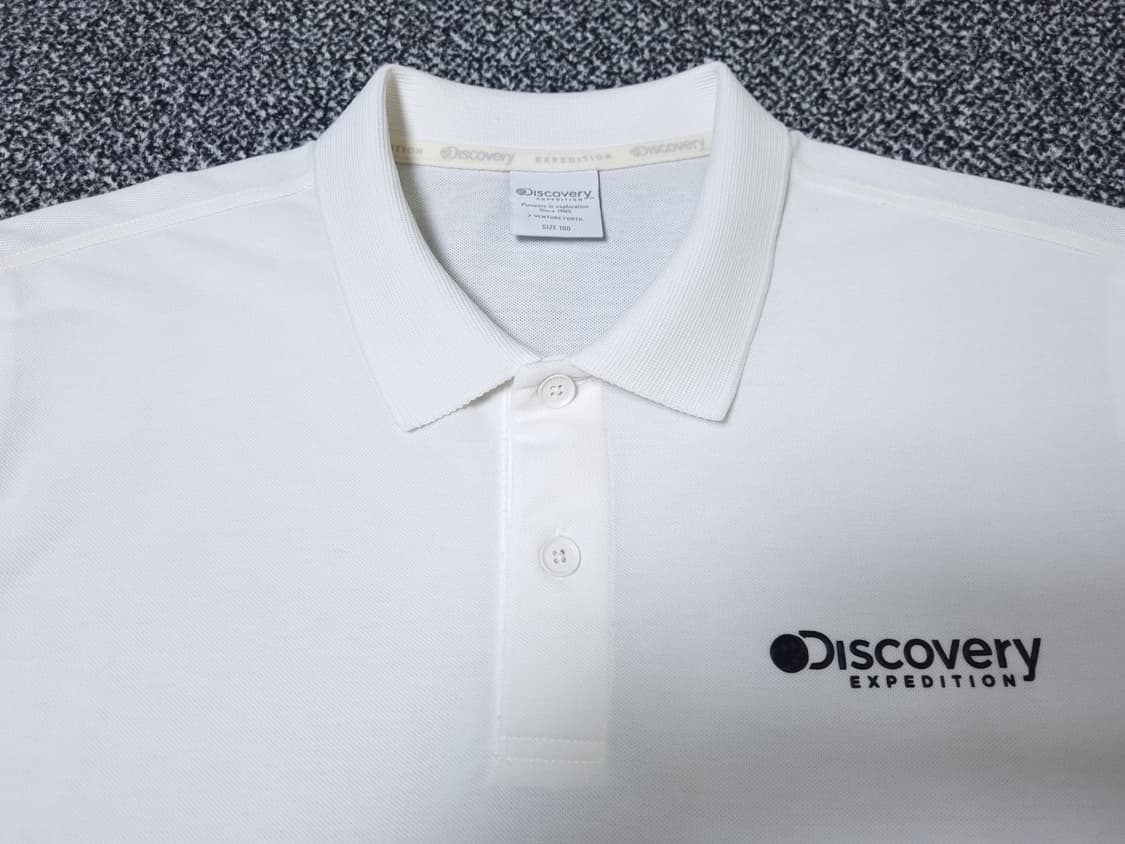 [무료배송][100]디스커버리 남성용 반팔티 카라티 상품이미지5