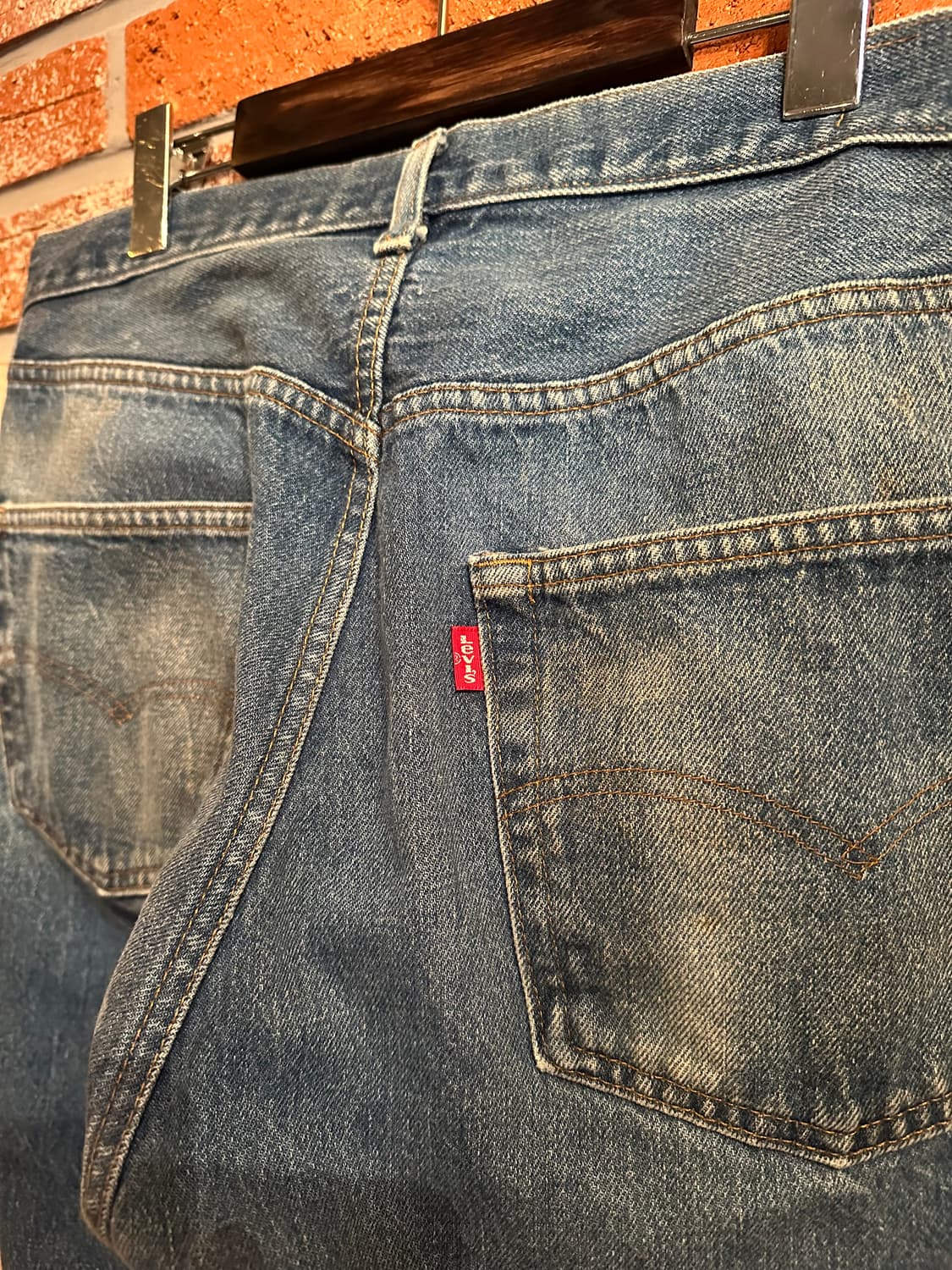 80s USA 빈티지 리바이스 501 데님 팬츠 상품이미지7