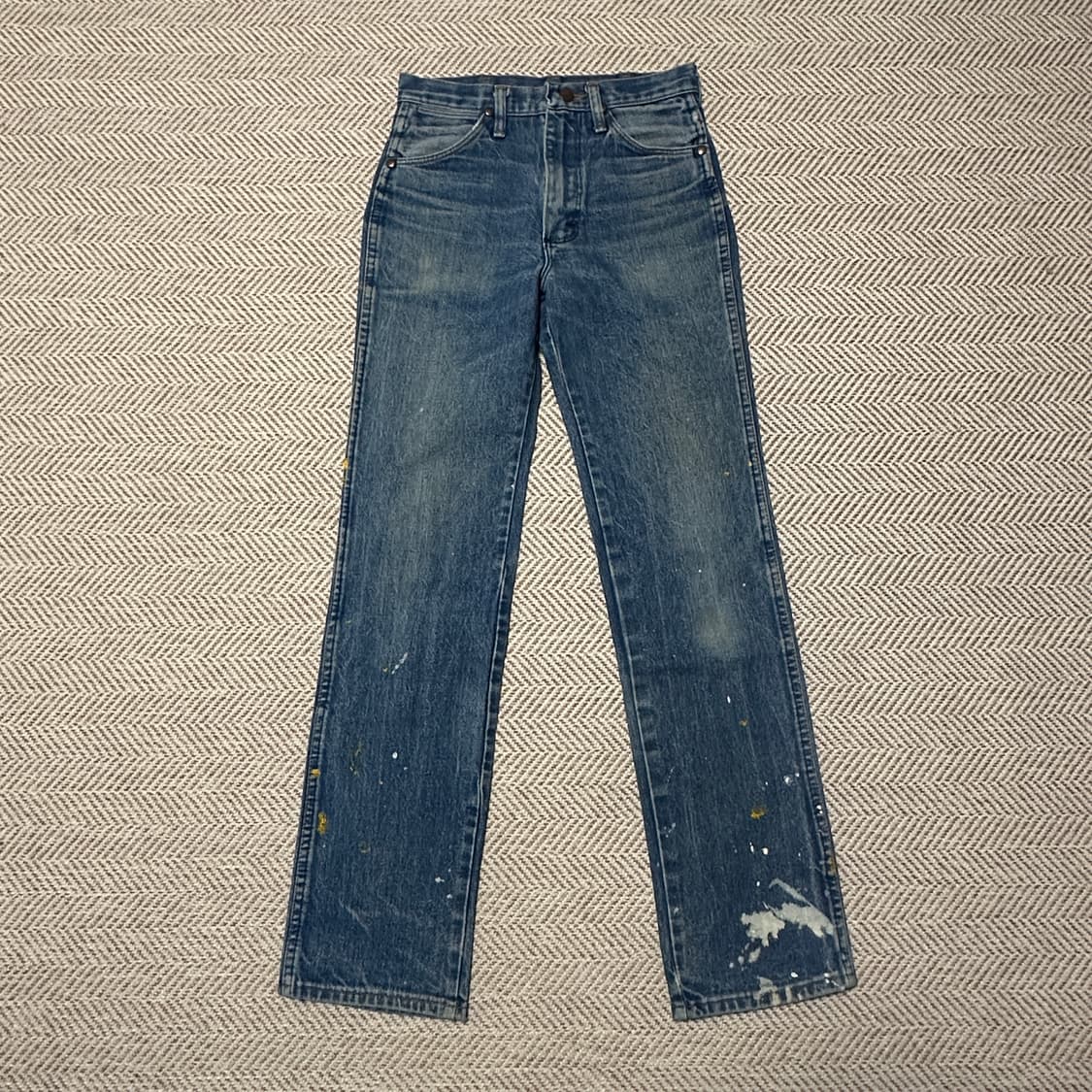 WRANGLER 90's usa made painting denim 상품이미지1