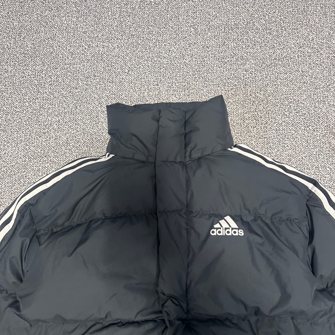 아디다스 삼선패딩 블랙 상품이미지2