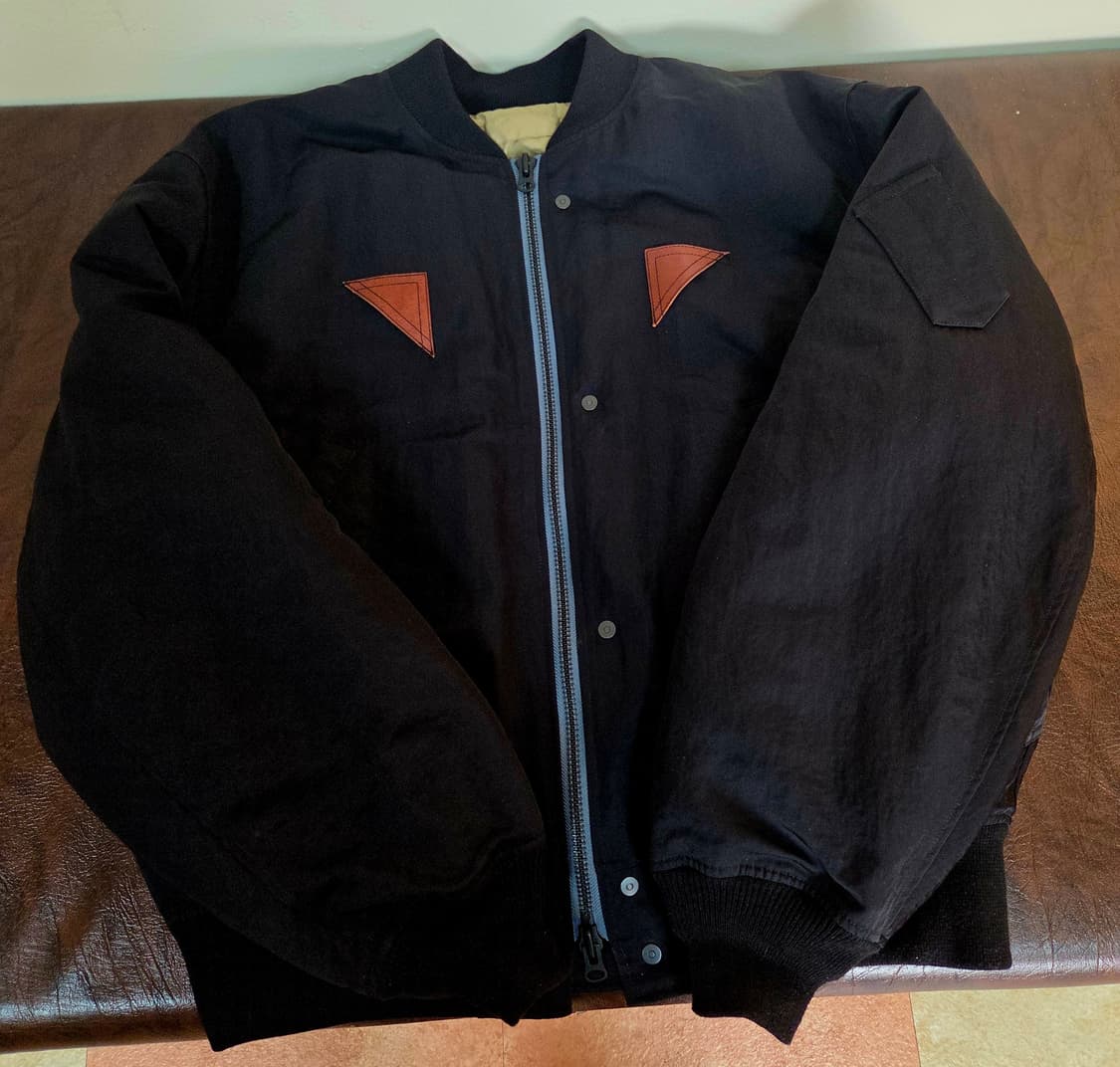 L,105-110)스펙테이터 ma-1 에어맨4(airman 4) 블랙 상품이미지3