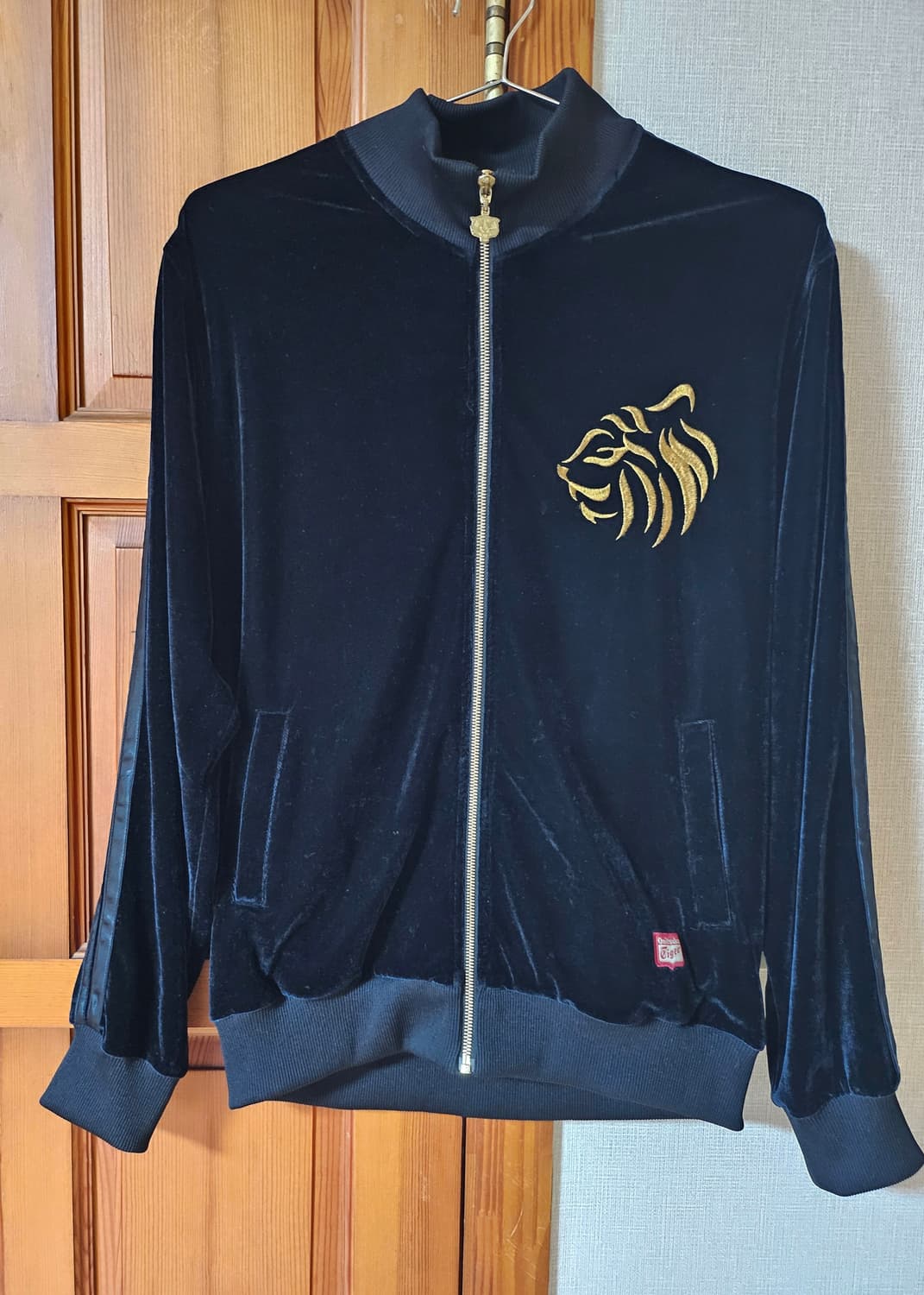 오니츠카타이거 재팬 벨벳 트랙탑 블랙 M 상품이미지1