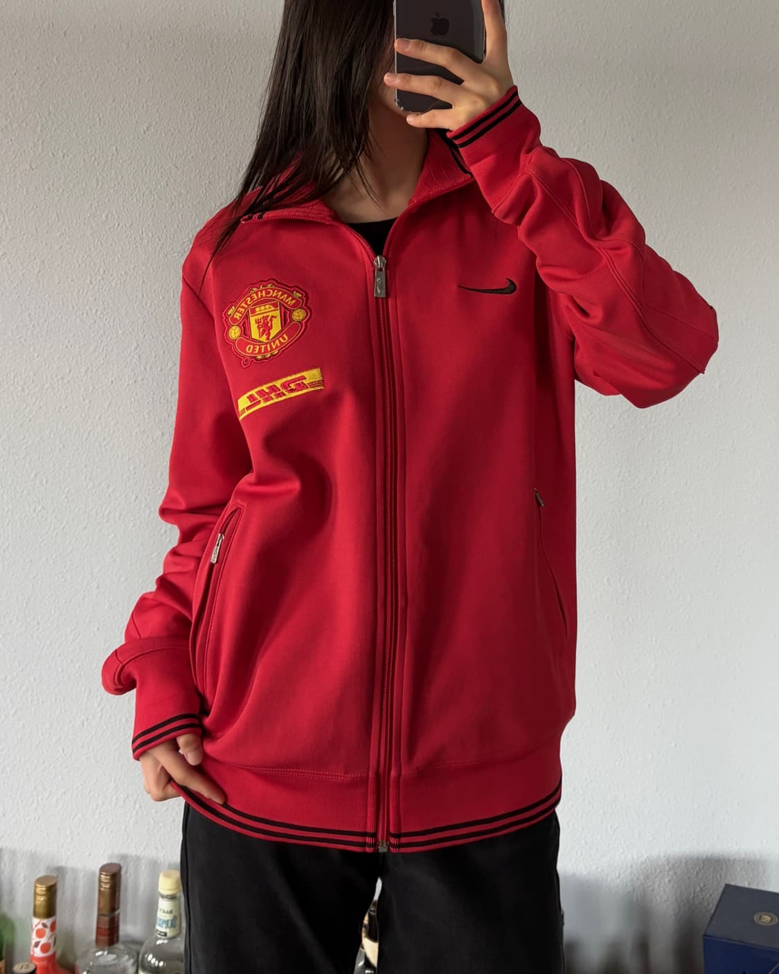 [L]나이키 맨체스터 유나이티드 DHL 트랙탑 져지 상품이미지2