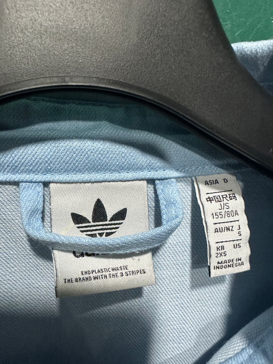 아디다스 크롭 컨버터블자켓 S 상품이미지3