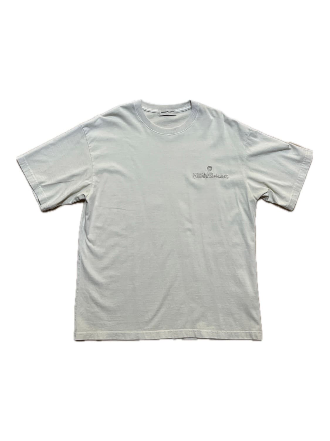 999휴머니티 X 뉴발란스 / 다이드 티셔츠 / Light Yellow 상품이미지1