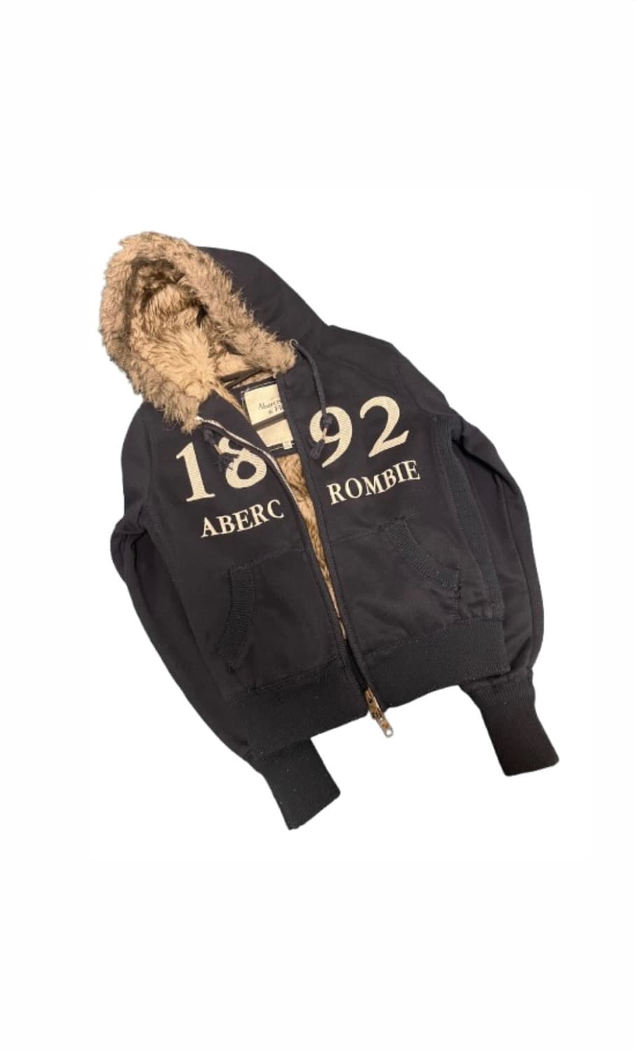 아베크롬비 퍼 후드집업 상품이미지1