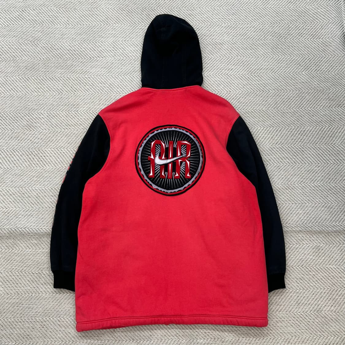 올드 나이키 자수로고 후드 점퍼 r2496 상품이미지2