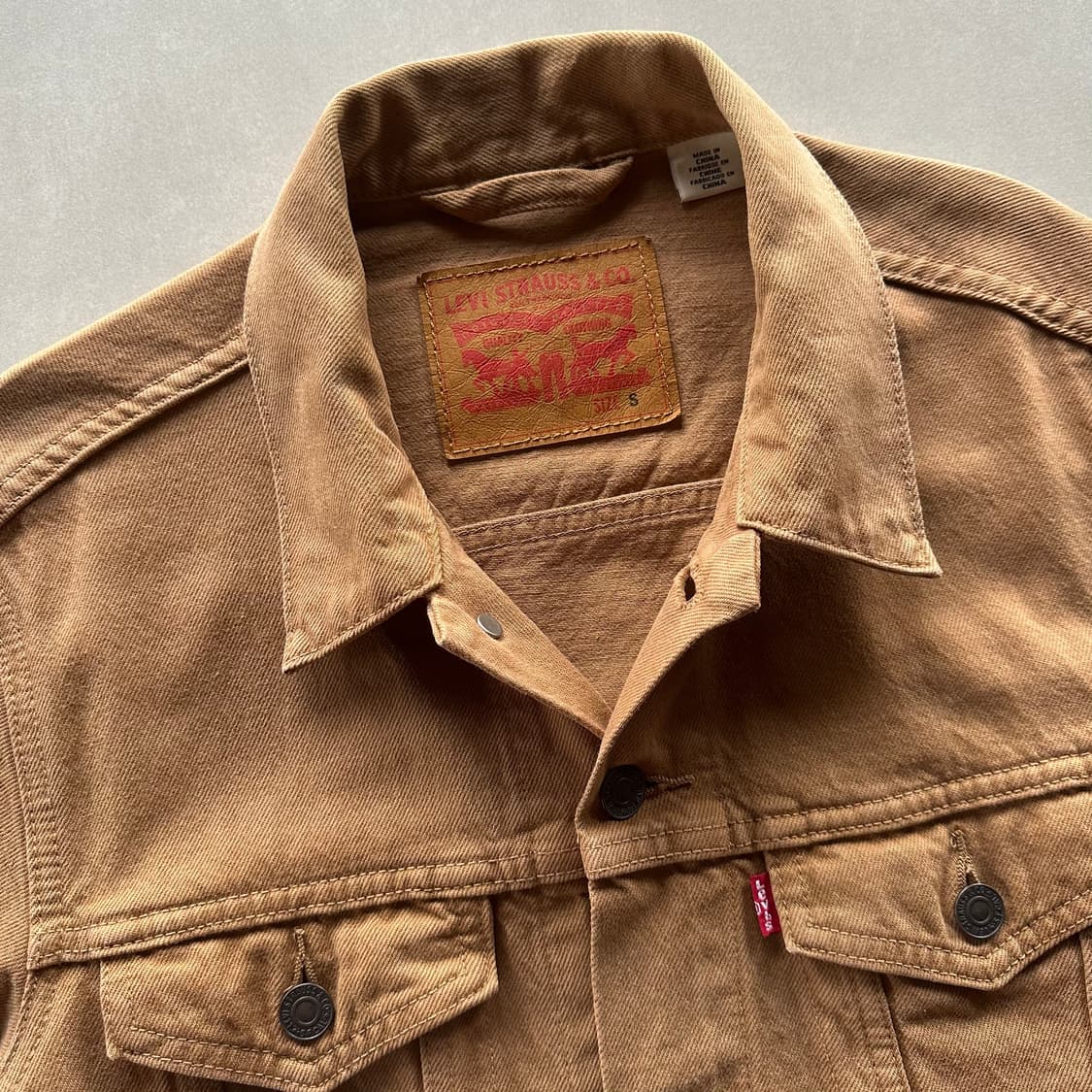 [S]리바이스 Levi's 캔버스 트러커 자켓 상품이미지8