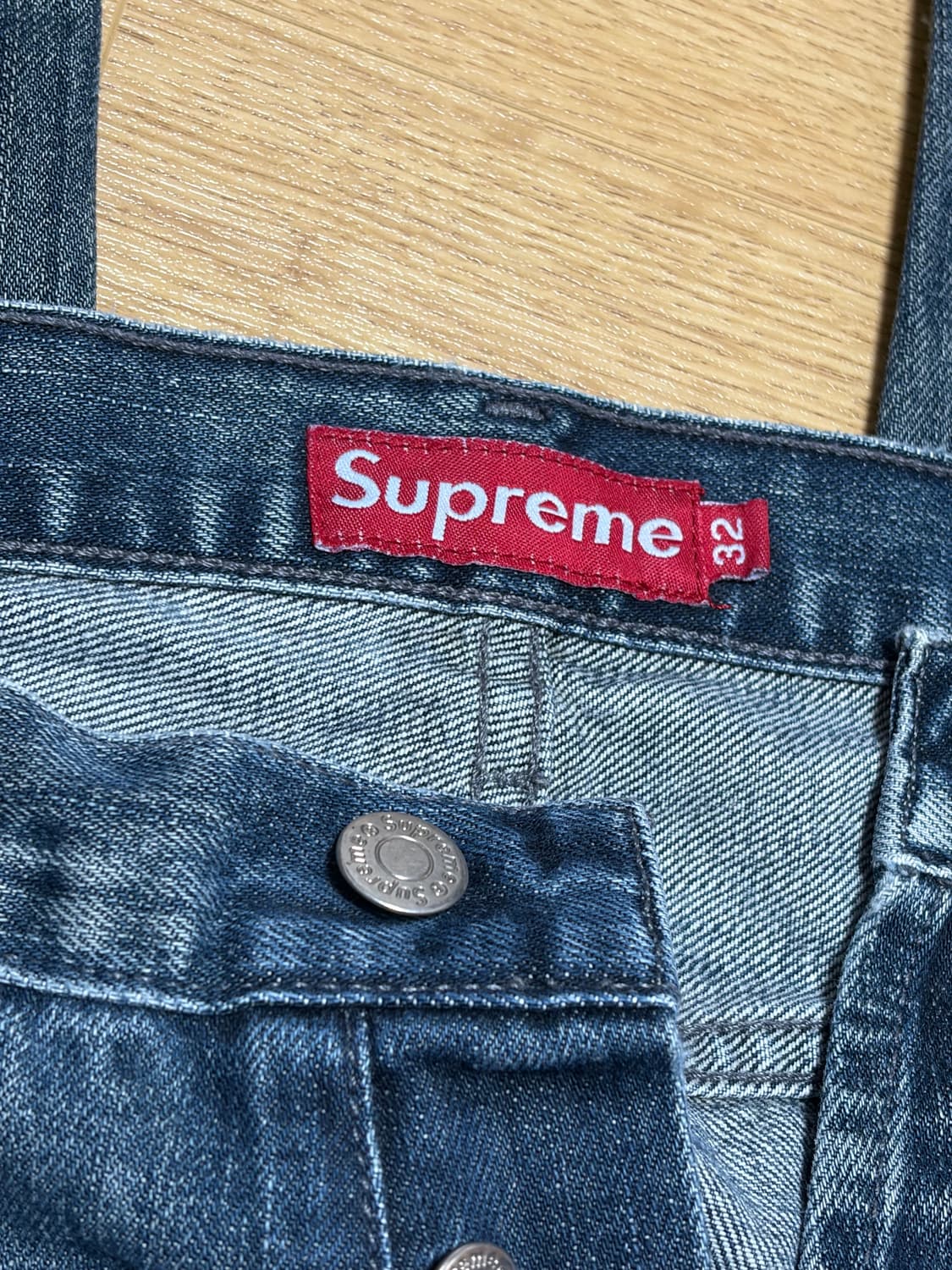 90s 슈프림 데님 MADE IN USA 청바지 Supreme 상품이미지2