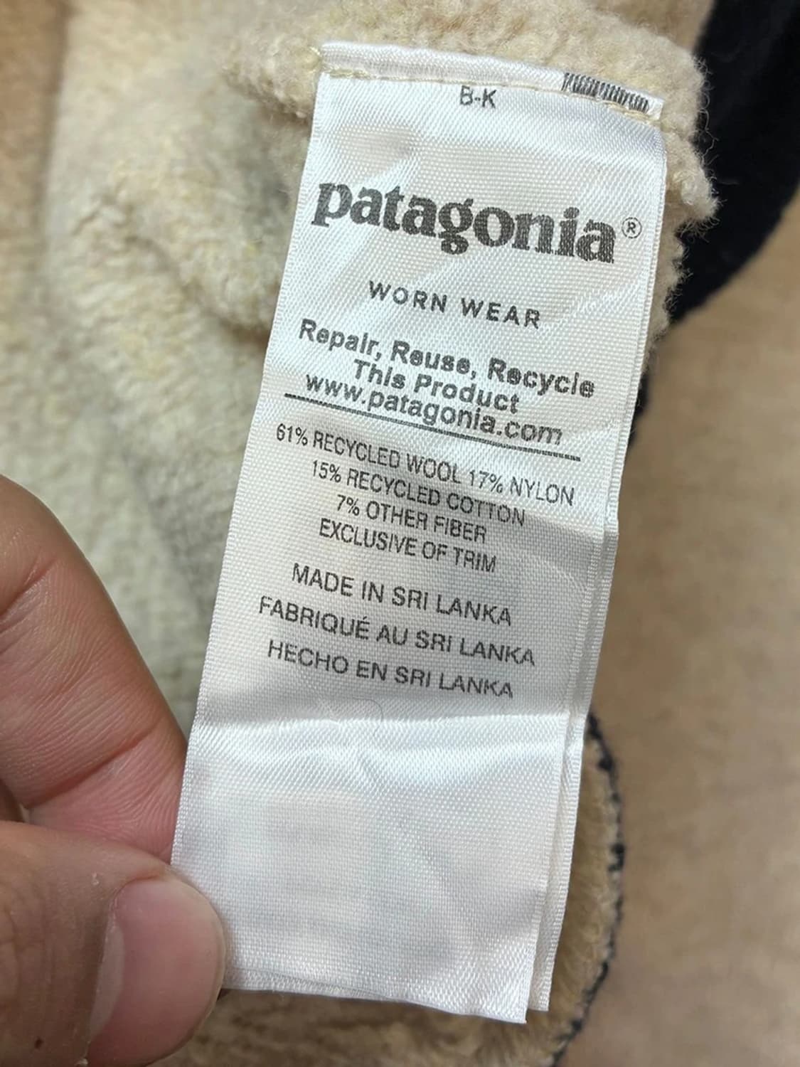 파타고니아 70s 데카태그 복각 하프 플리스 PN5253 상품이미지7