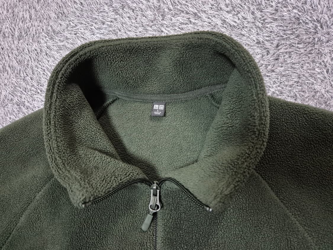 유니클로 남성 플리스 풀집업 자켓 L 상품이미지2