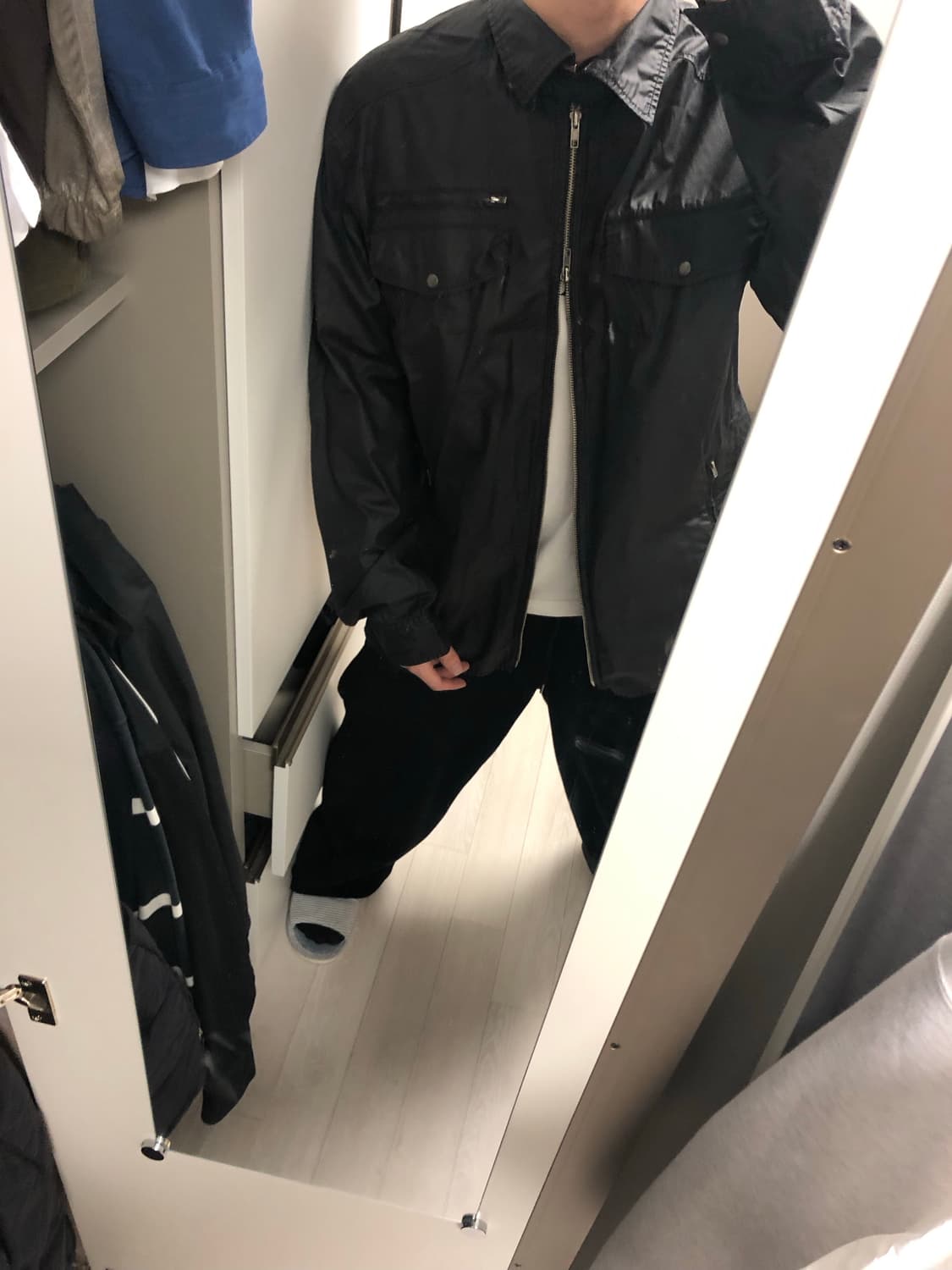 켈빈클라인 투웨이 나일론 셔츠 자켓 상품이미지1