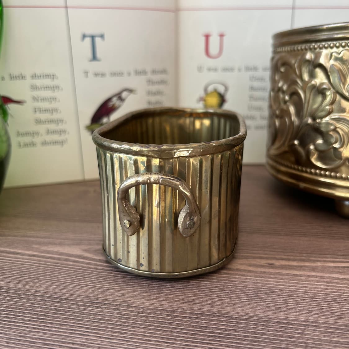 빈티지 앤틱 브라스 바스켓  상품이미지2