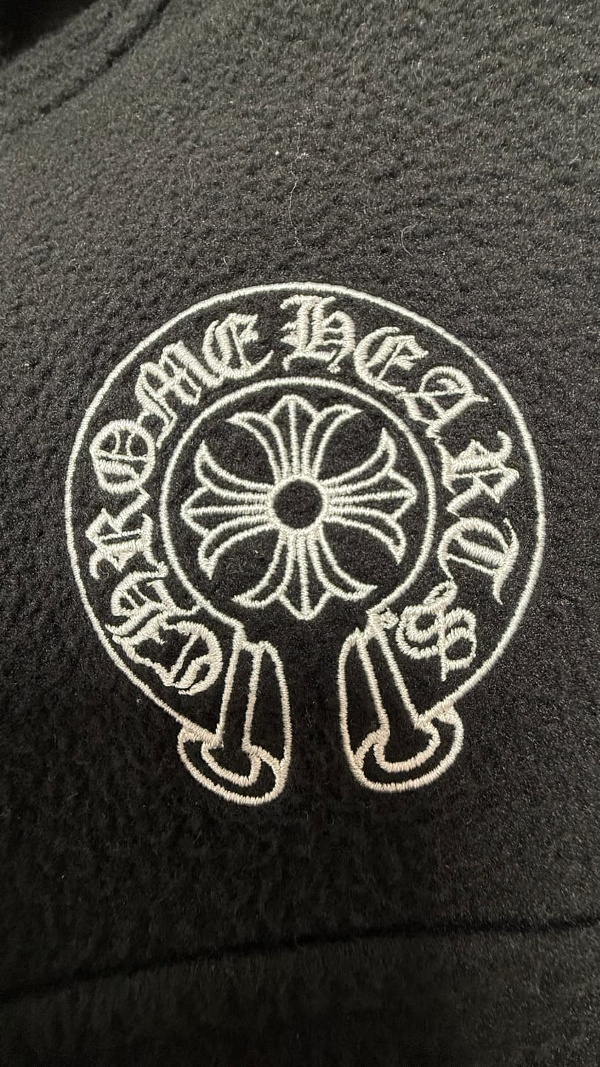 [XL] 크롬하츠 홀스슈 플리스 하프집업 후리스 상품이미지2