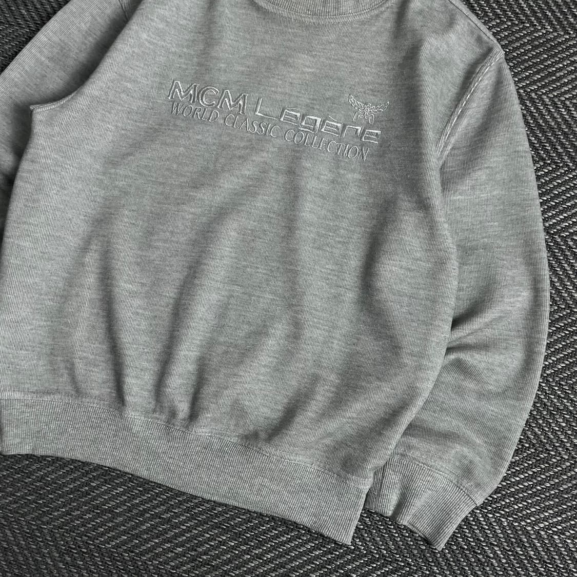 90s MCM 빅로고 아카이브 맨투맨y 3359 상품이미지3