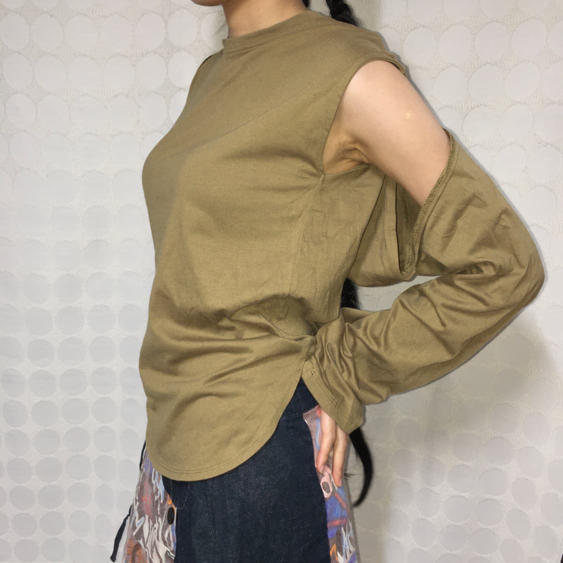 빈티지 멀티웨이 탑 상품이미지2