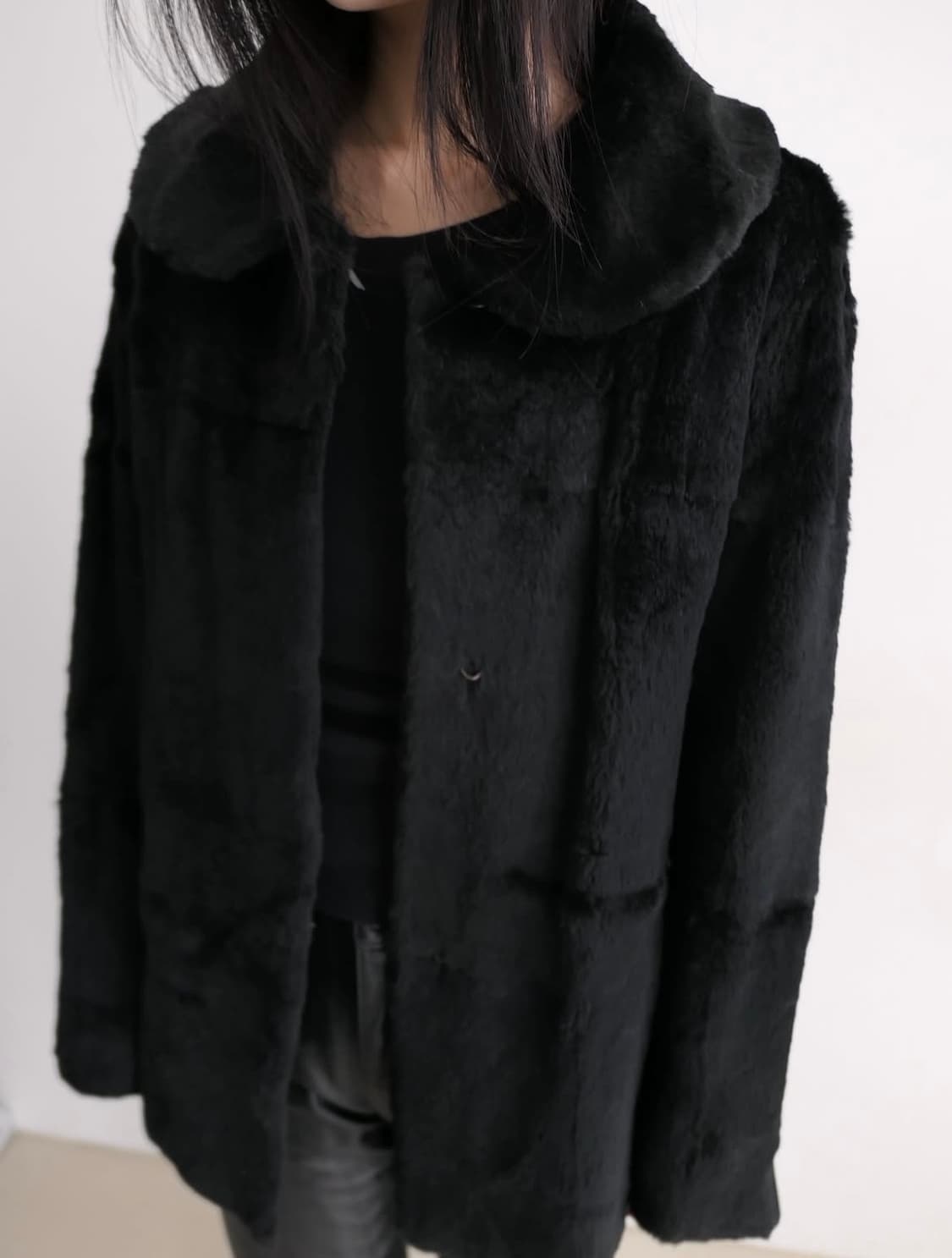 rex fur jacket (낙원 빈티지 제품) 상품이미지5