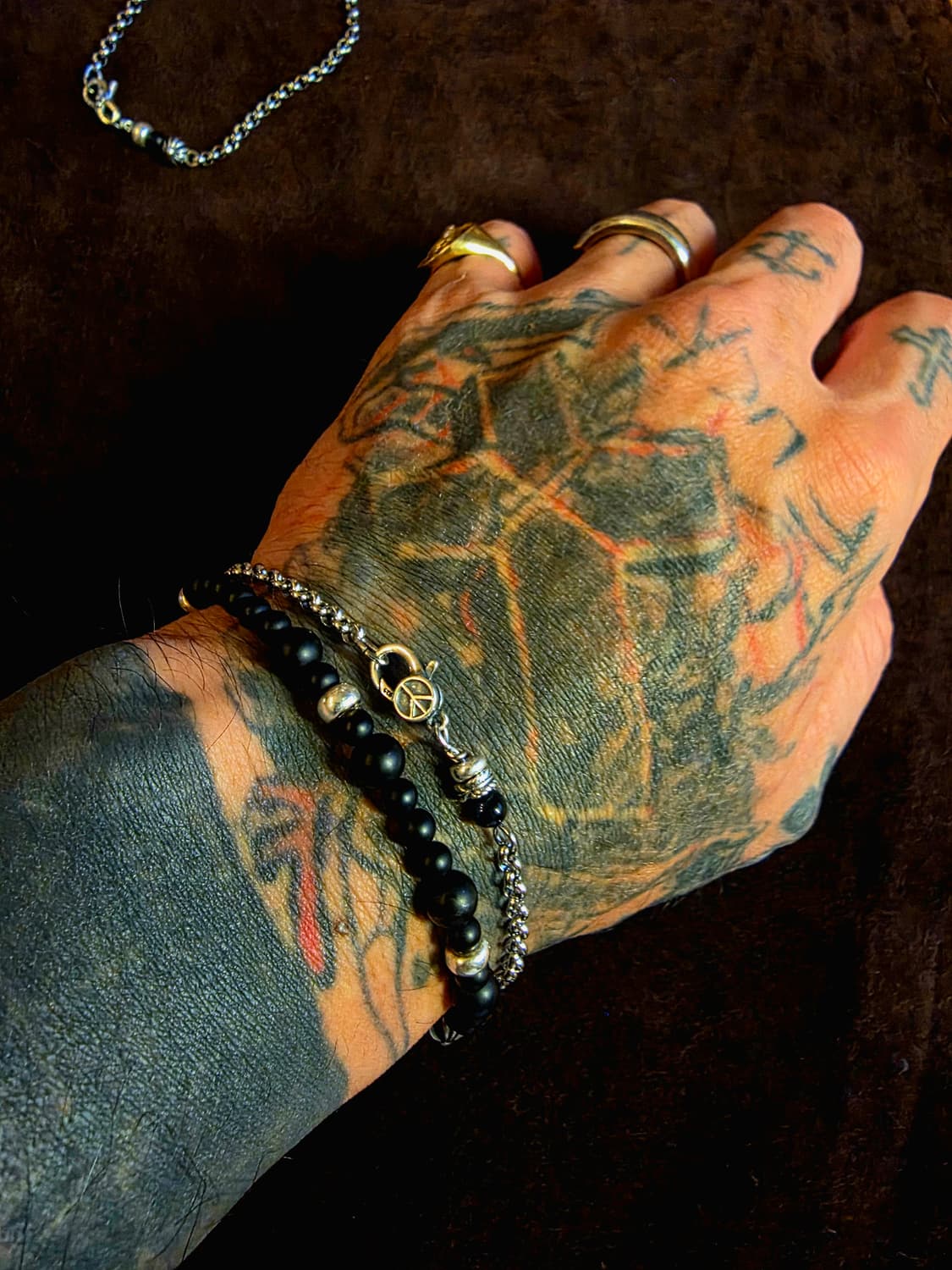 Blue Calm – 블루호안석 & 실버925 포인트 체인팔찌 상품이미지5