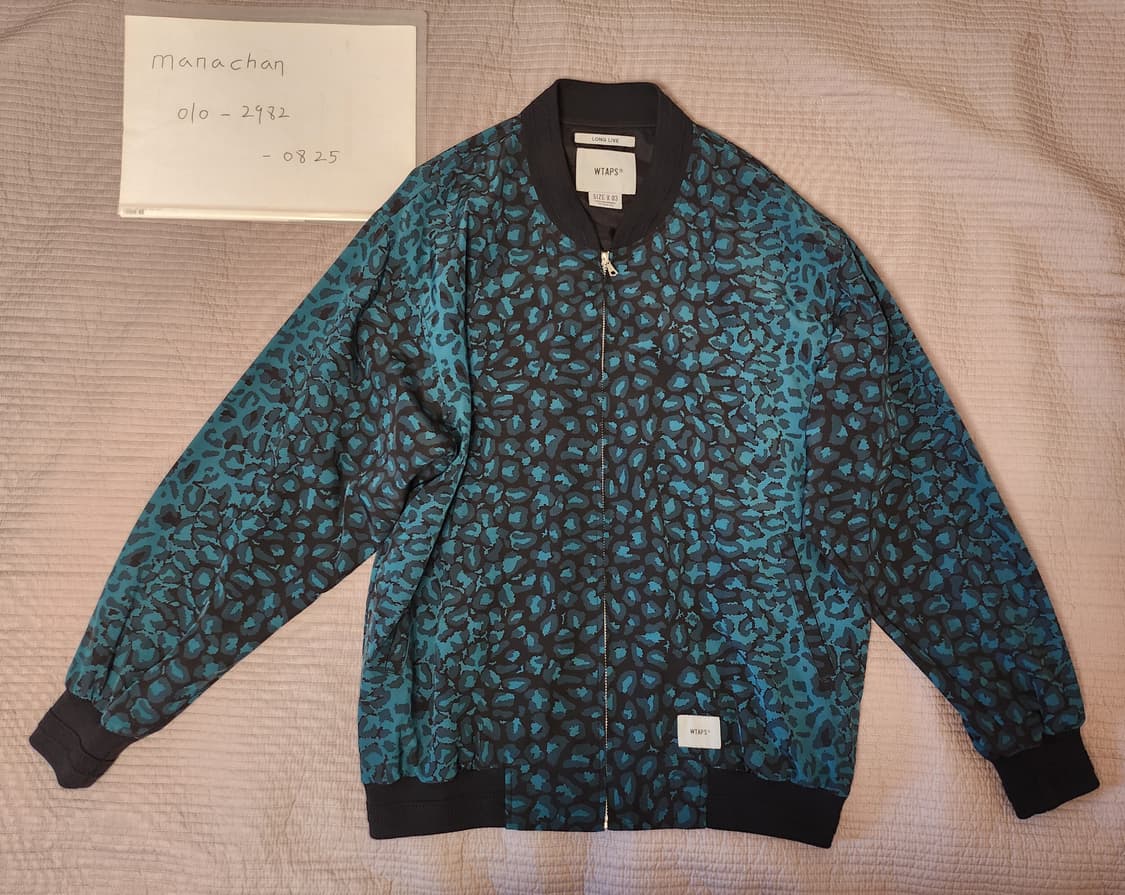 더블탭스WTAPS/블루 카모 패턴 블루종/SIZE X 3 상품이미지1