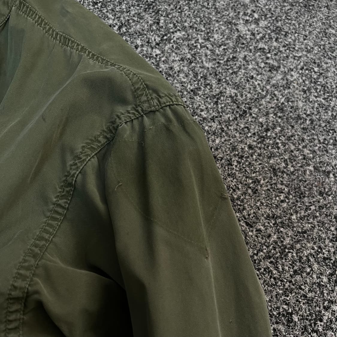 US Army 밀리터리 빈티지 오리지널 M65 개파카 필드자켓 M 상품이미지4