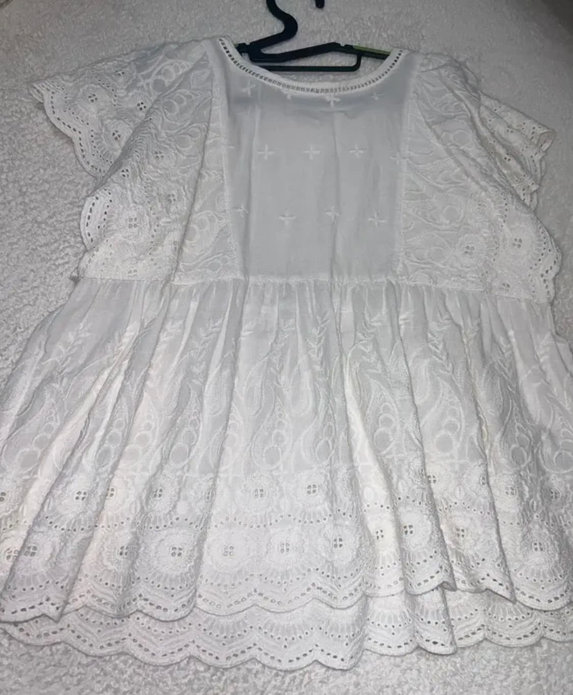 빈티지 자수 블라우스 상품이미지2