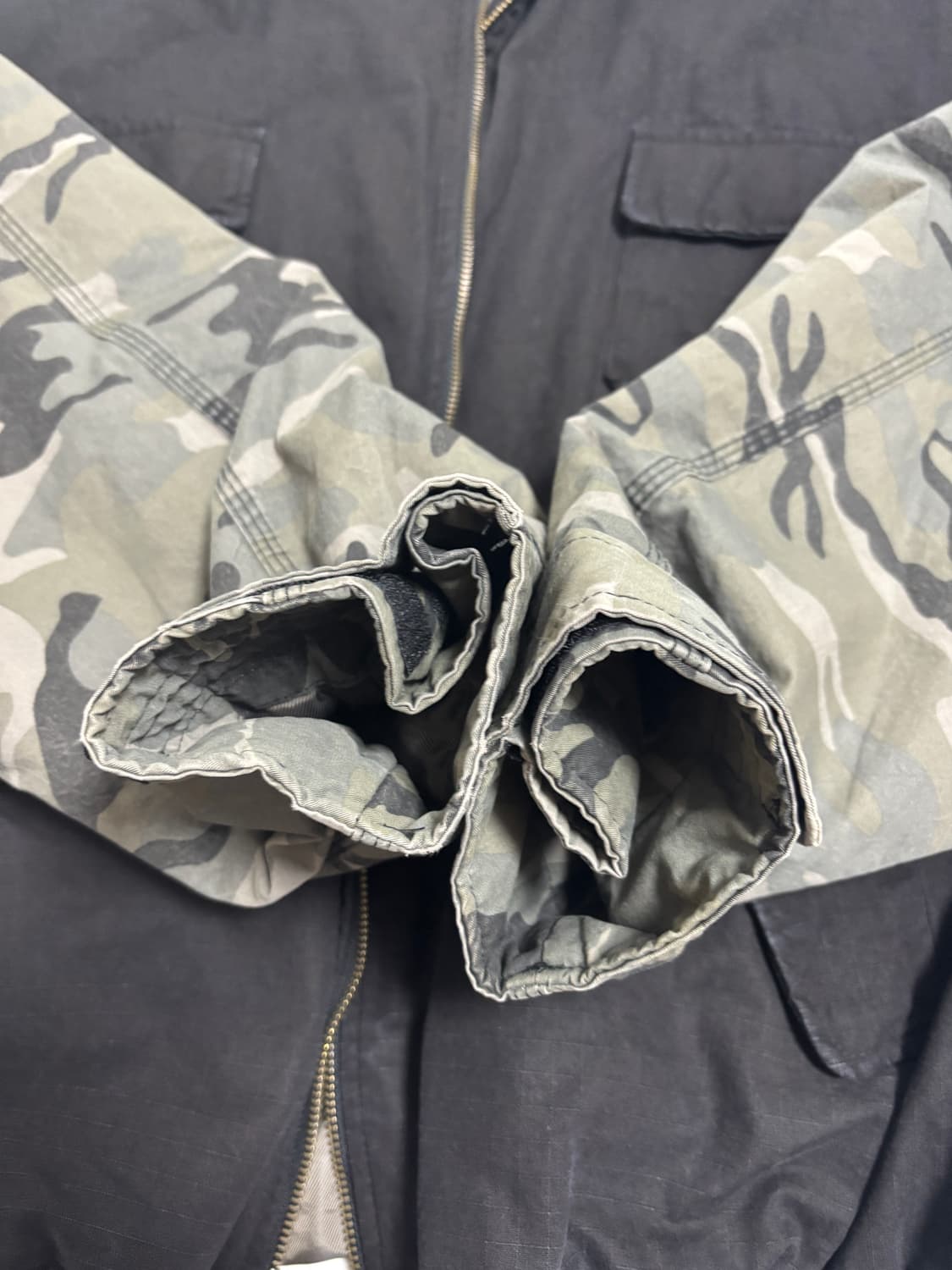 언더마이카 모프 오버사이즈 크롭 필드 자켓 락 릿지 - 23SS 2사이즈 상품이미지3