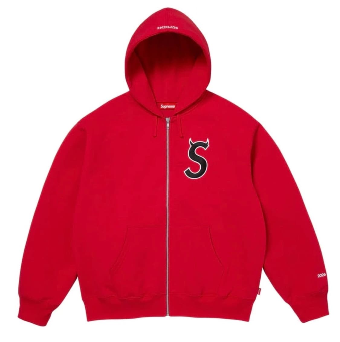 [구매] 슈프림 데빌 후드집업 레드 상품이미지1