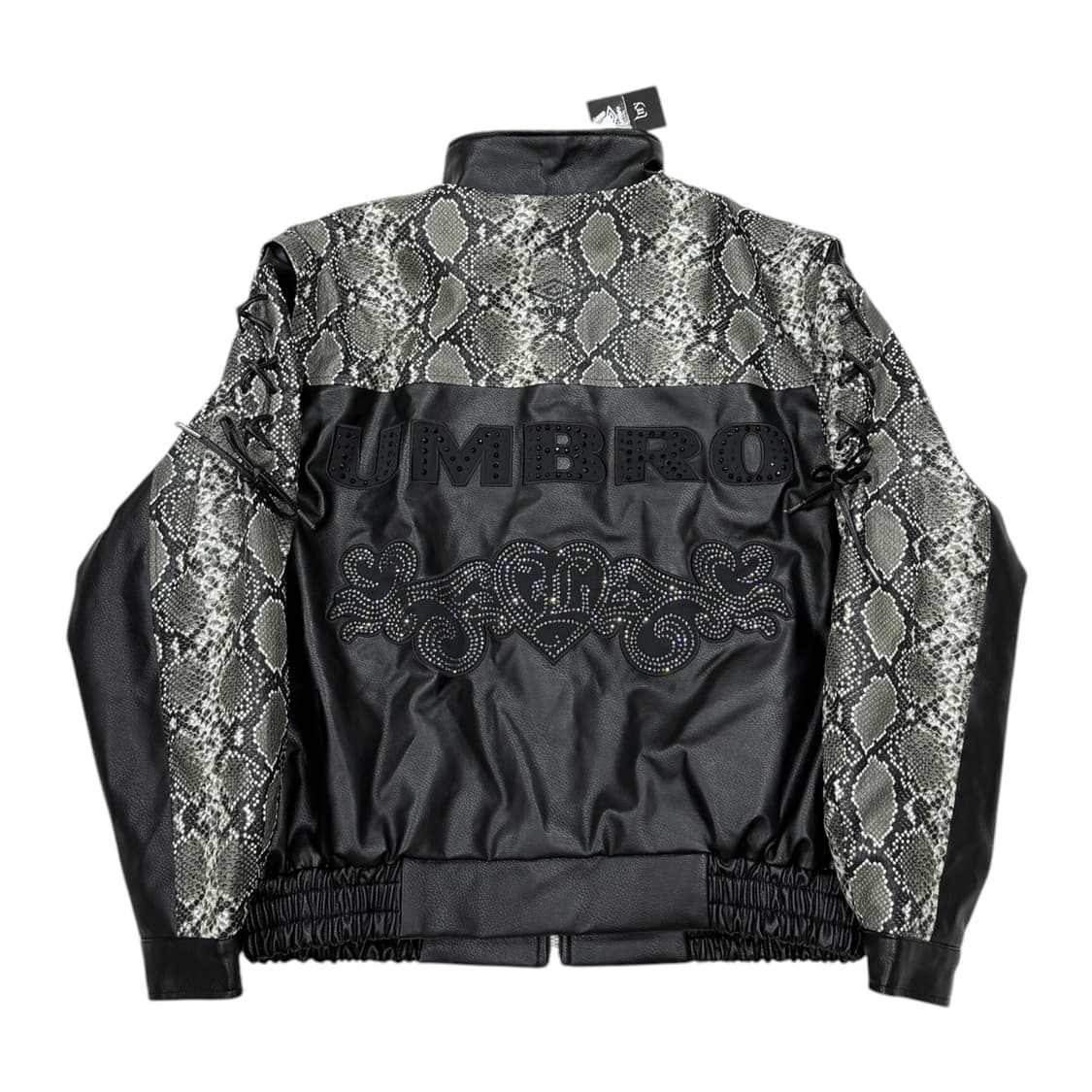 엄브로 X LEEY 비건 레더 패딩 자켓 XS 85 상품이미지2