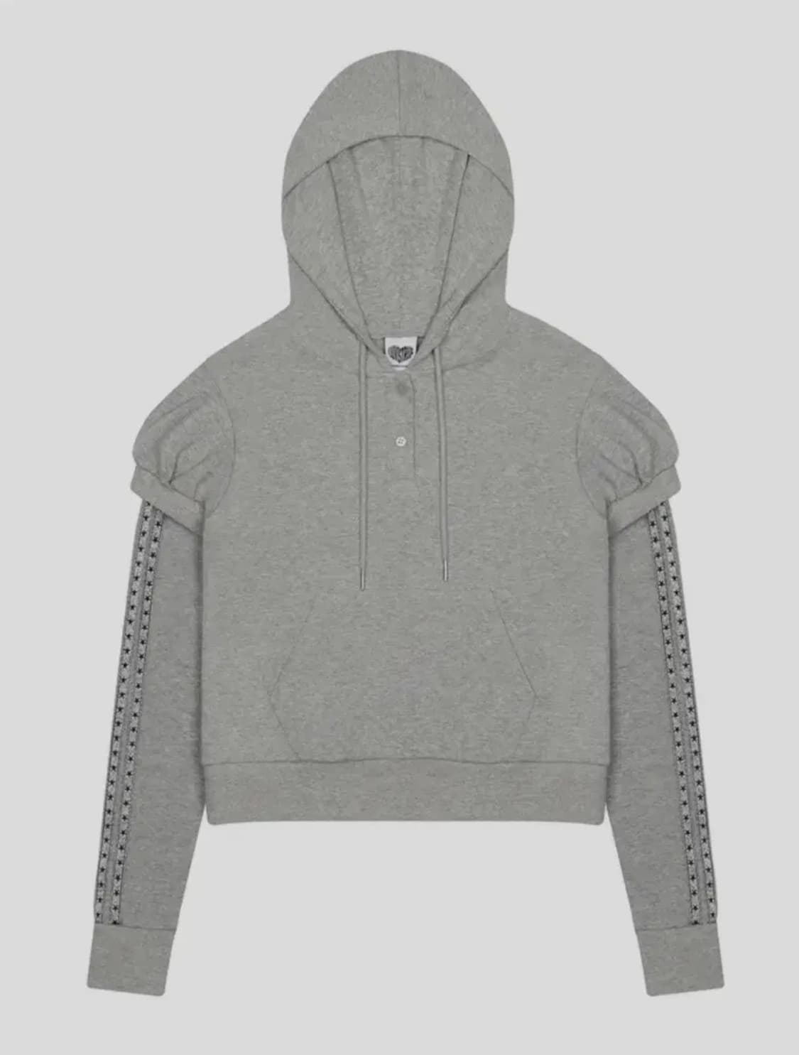 러브이즈트루 IM PUFF HOOD TEE(GRAY) 상품이미지1