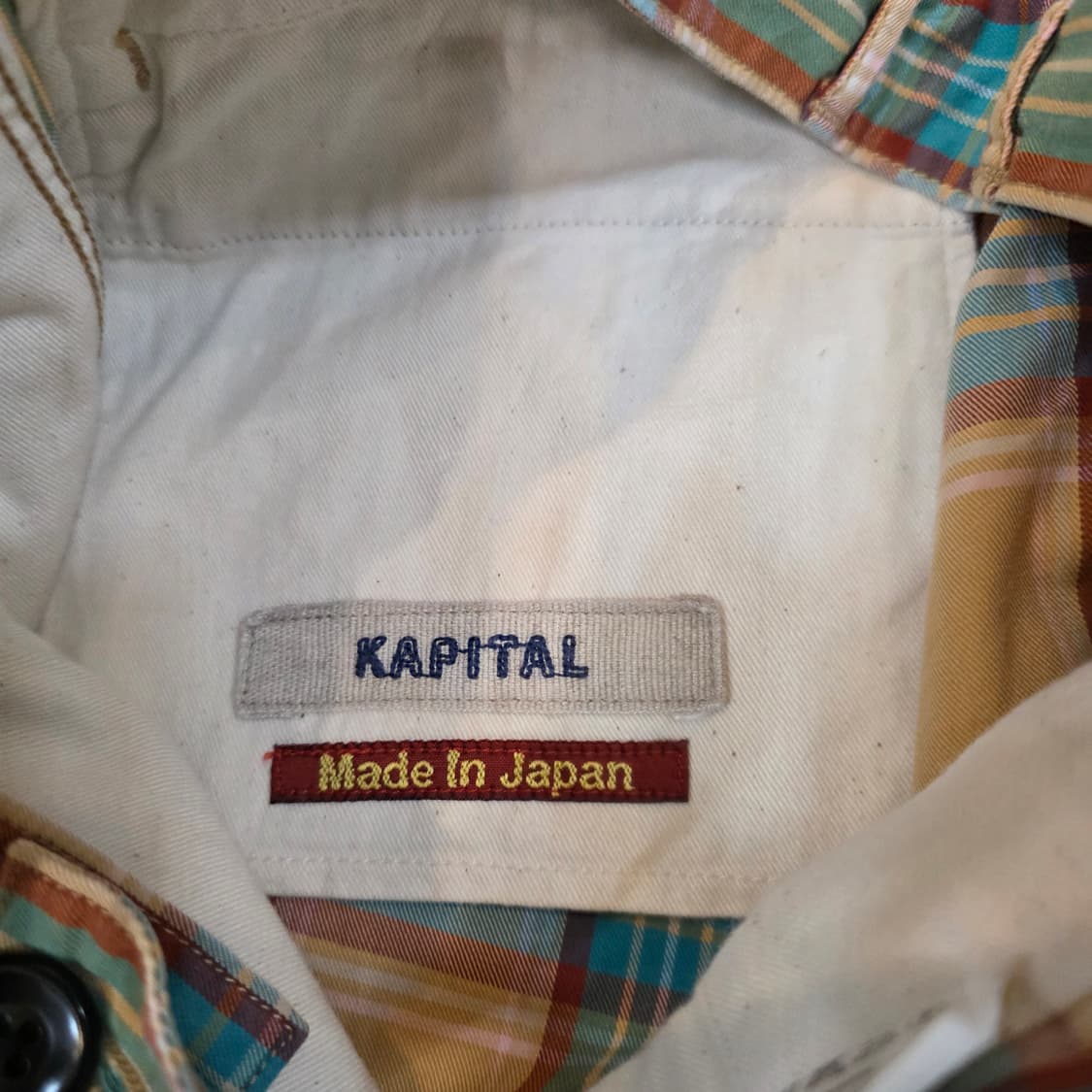 KAPITAL 일본판 체크 버뮤다 쇼츠 상품이미지2