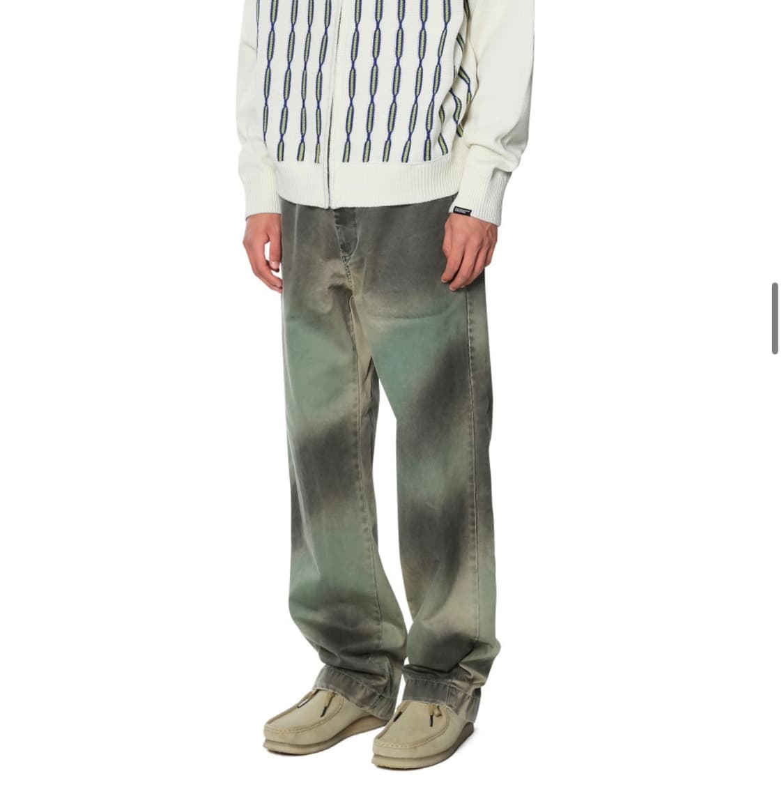 디스이즈네버댓 Crazy Work Pant Black/Slate 타이다이 상품이미지4