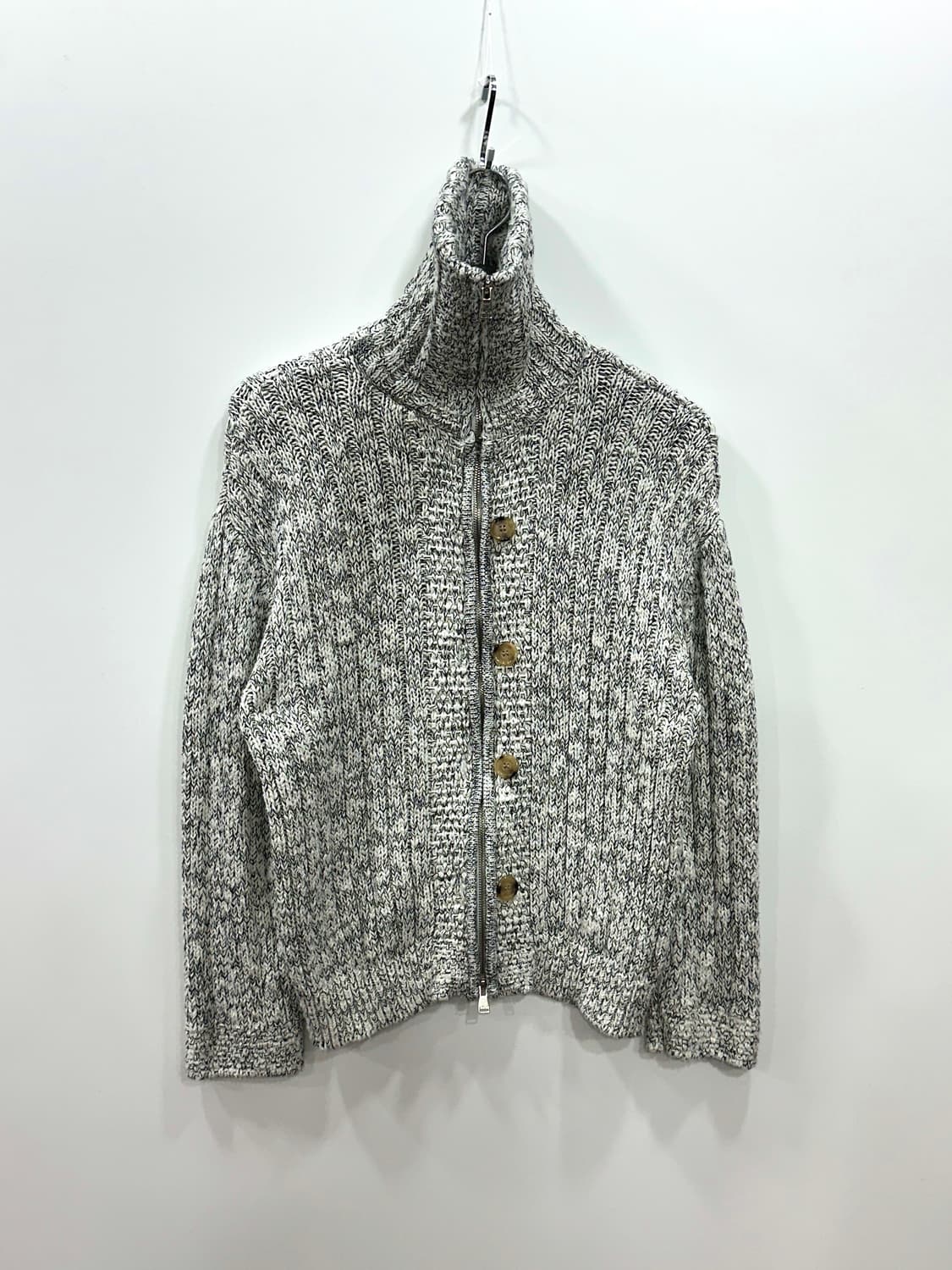 세터 투웨이 테오 투톤 니트 집업  상품이미지5