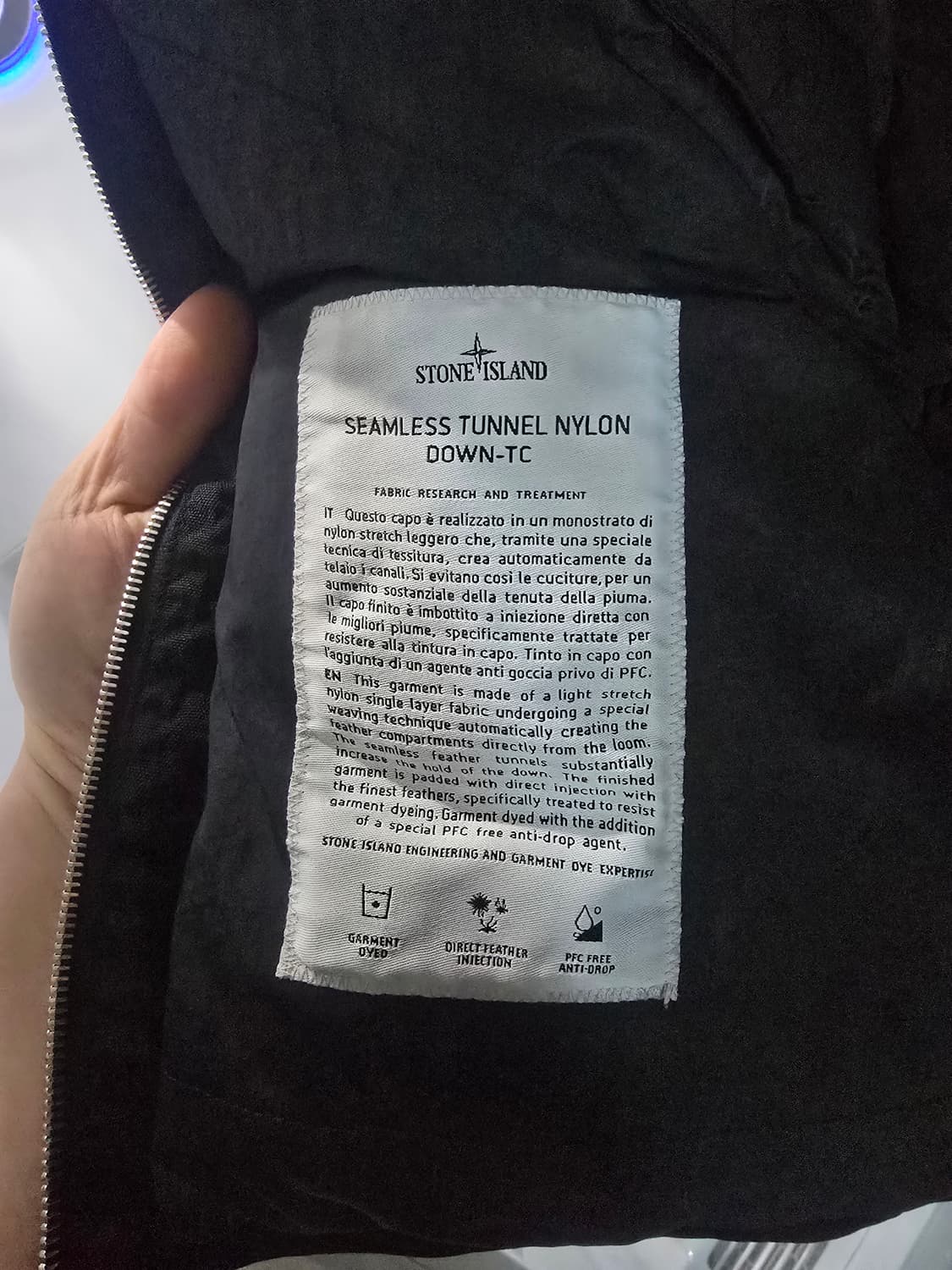 스톤아일랜드 심리스패딩 24fw 상품이미지4