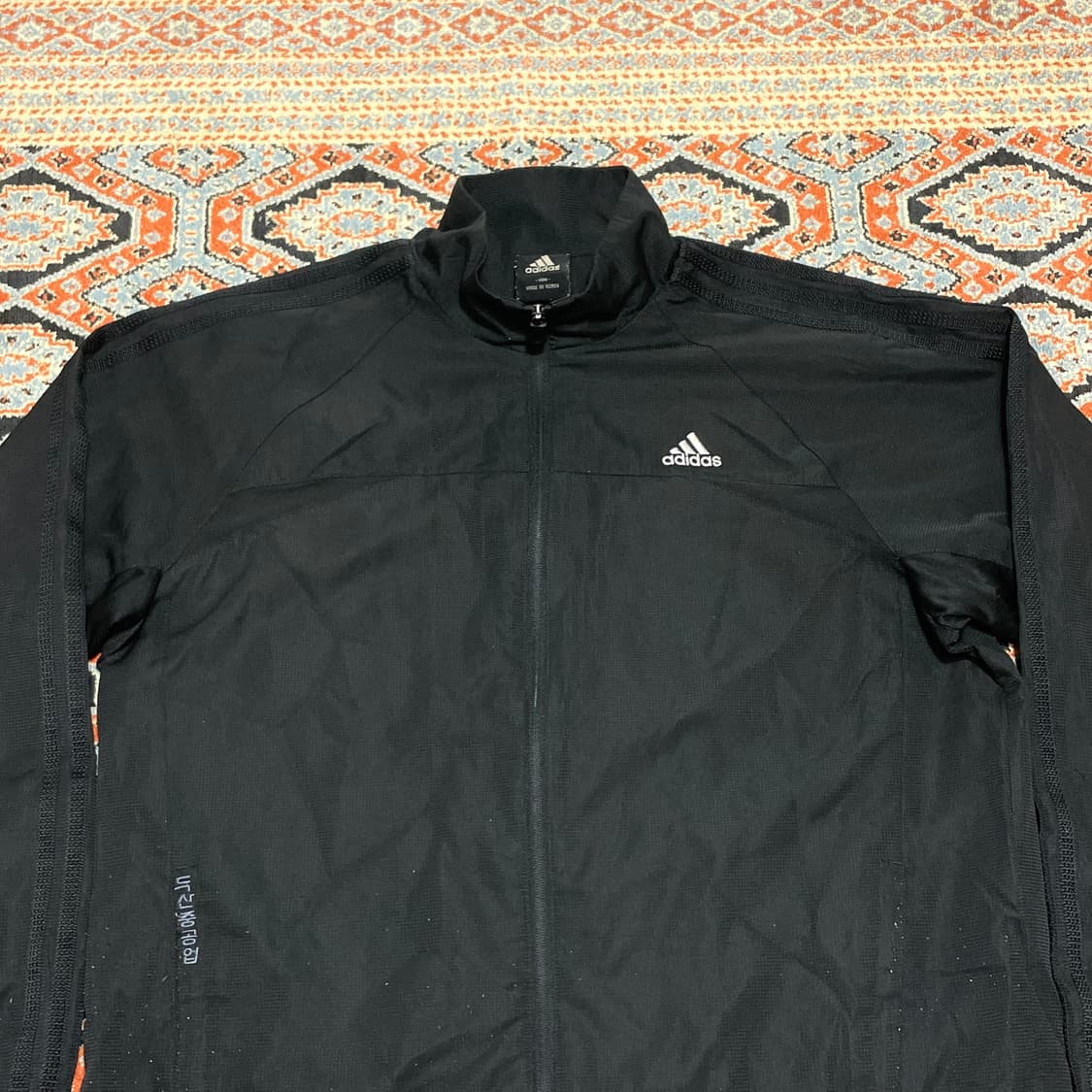 아디다스 삼각로고 블랙 바람막이 두산중공업 유니폼 남성100 상품이미지2