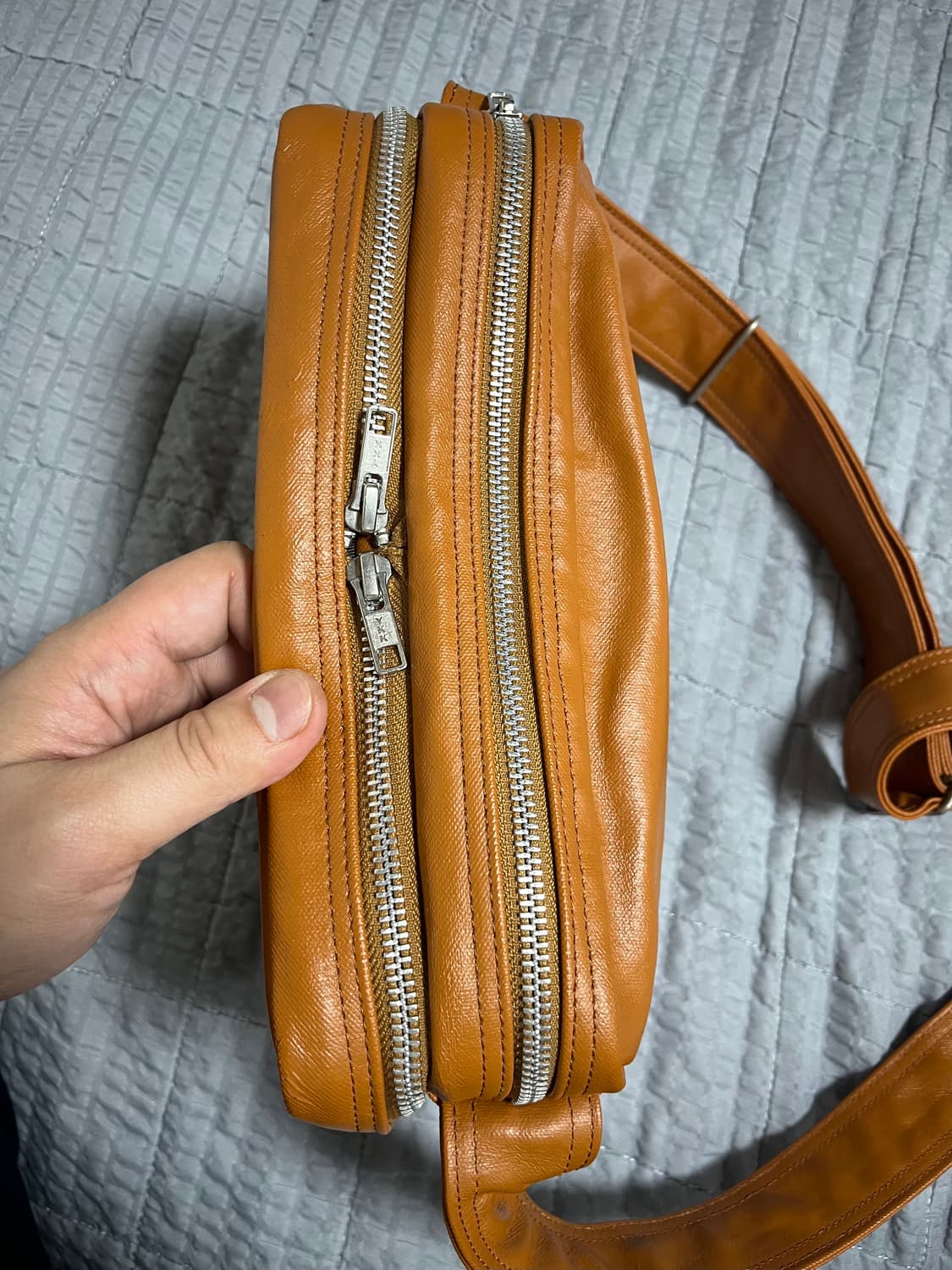 Porter 요시다 포터 프리스타일 숄더백 s사이즈 카멜 상품이미지7