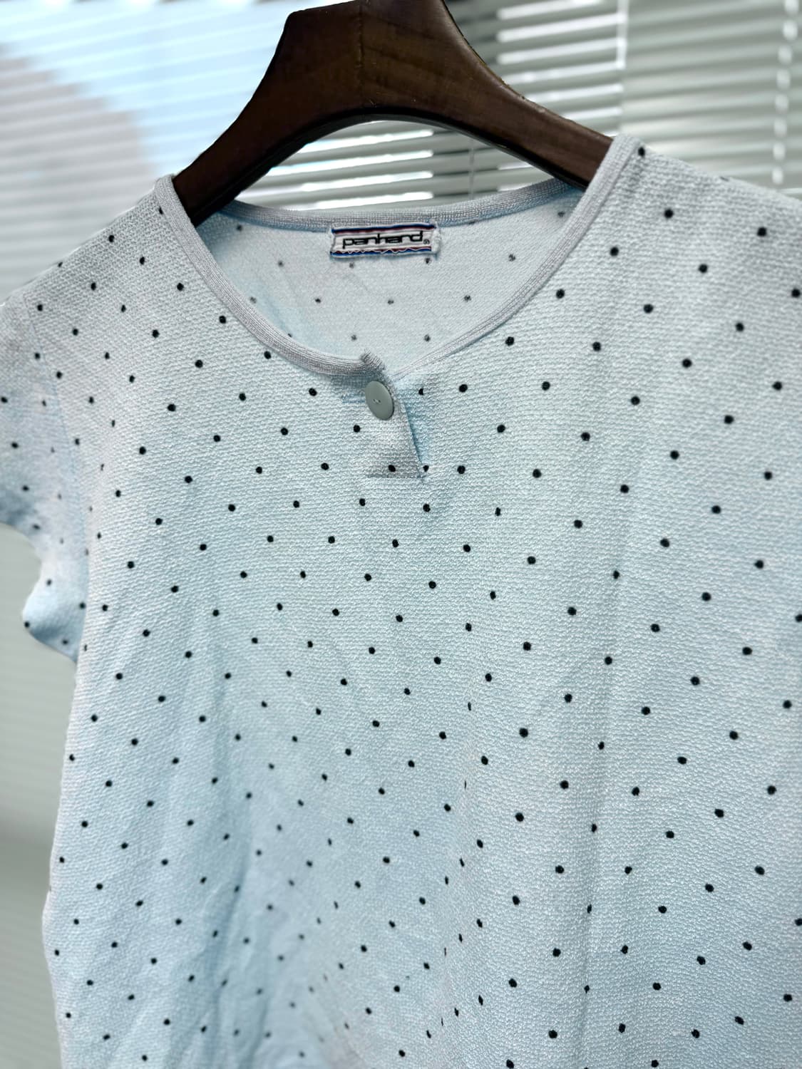 panhard 폴카 도트 탑 상품이미지2