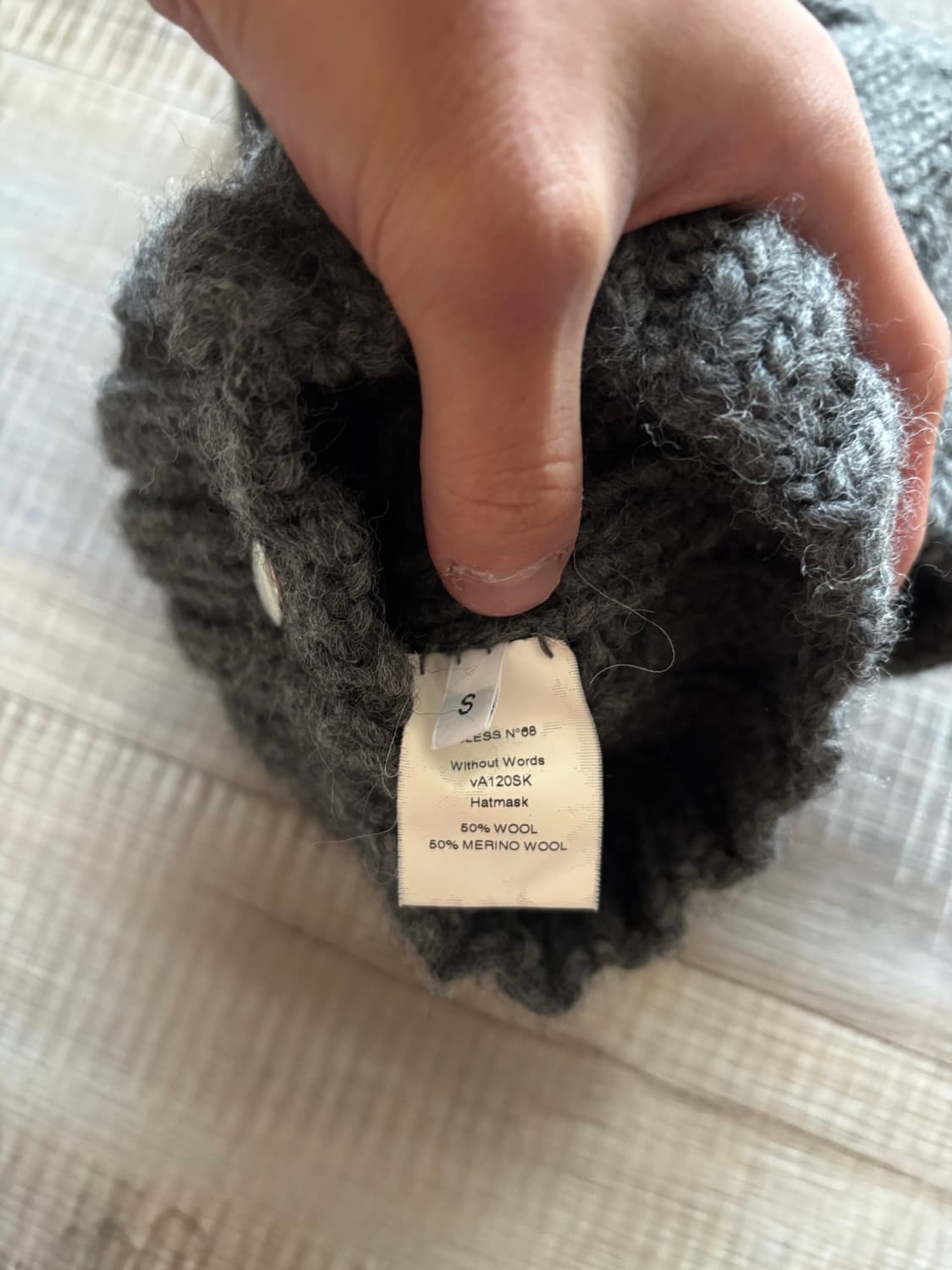 BLESS 블레스 니트 바라클라바  상품이미지3