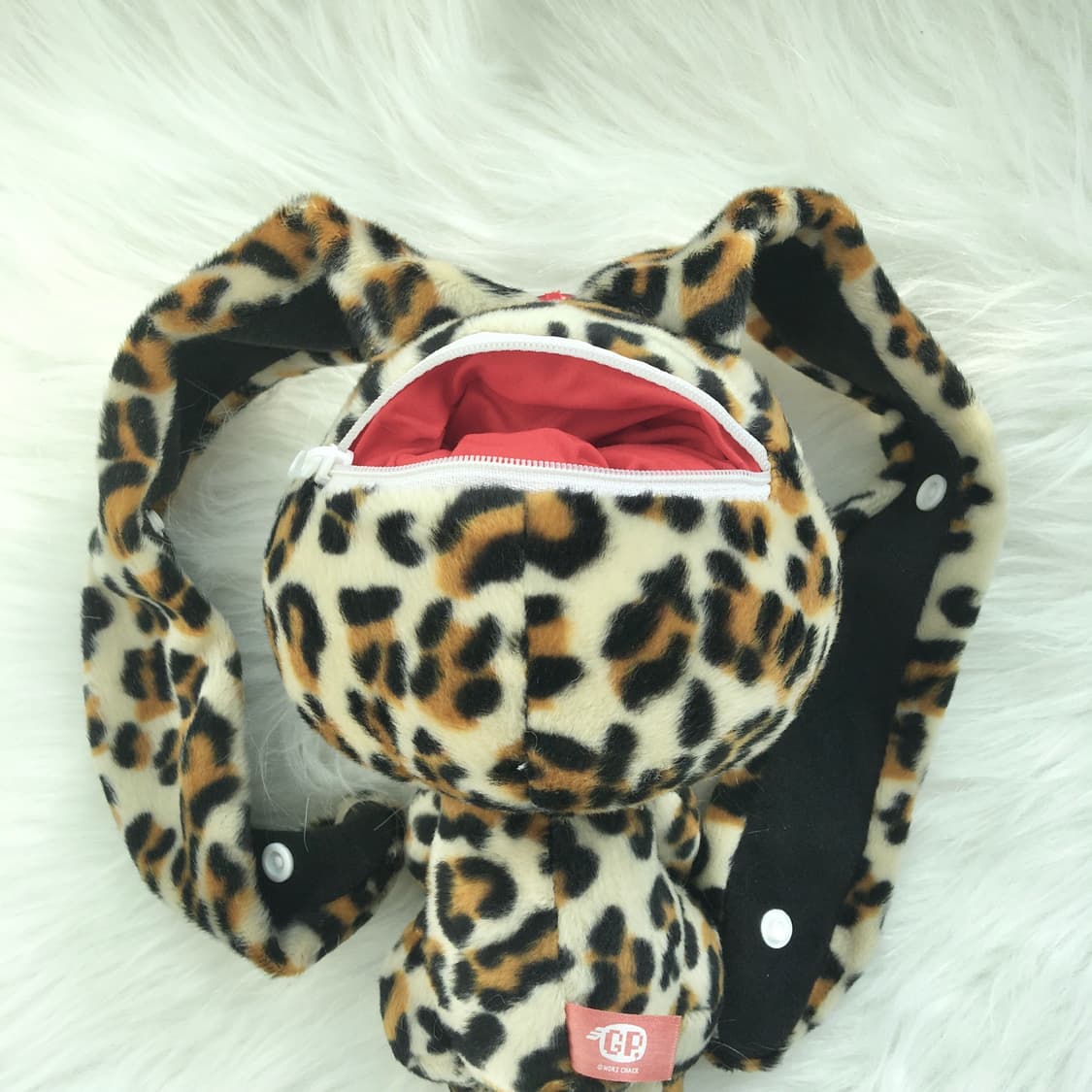 범용토끼 레오파드 파우치키링 상품이미지5