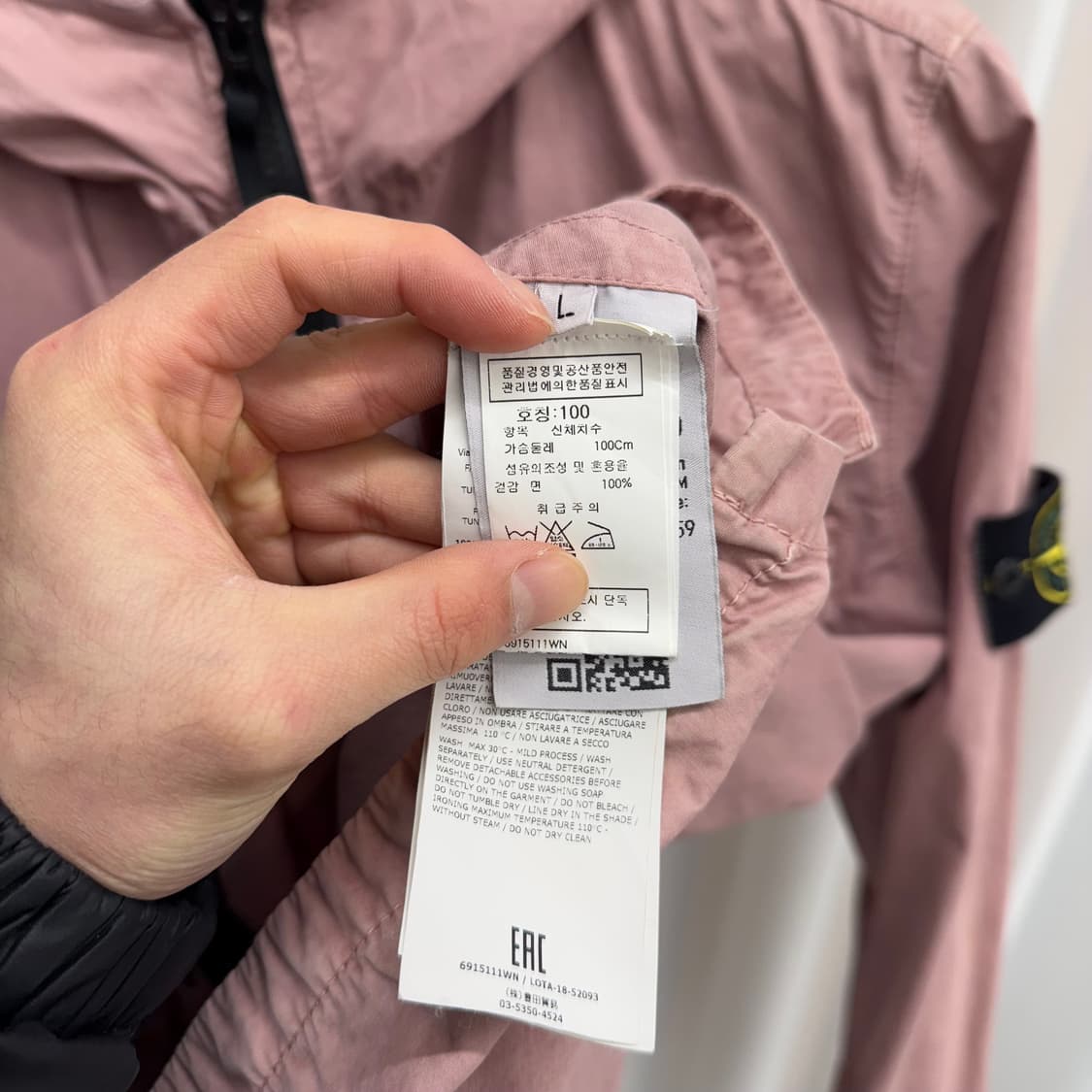 [백화점판/L] 스톤아일랜드 후드 오버셔츠 자켓 상품이미지5