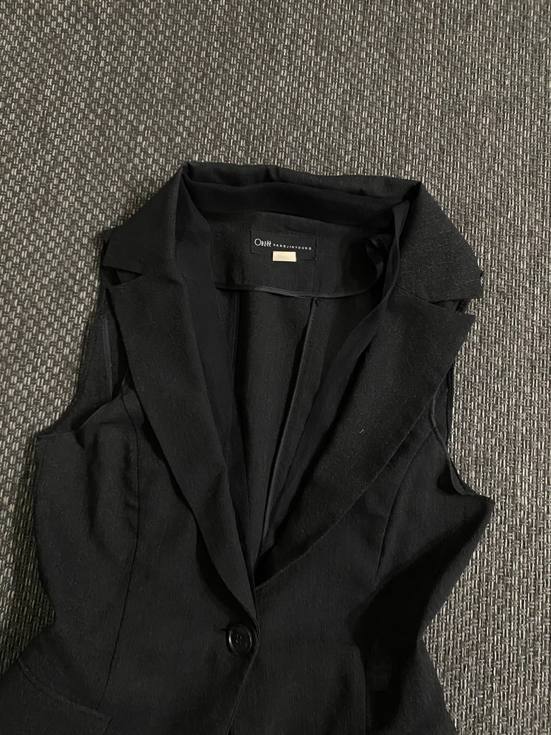  [OBZee]00’s Minimal Mood Slim Fit Vest 상품이미지8