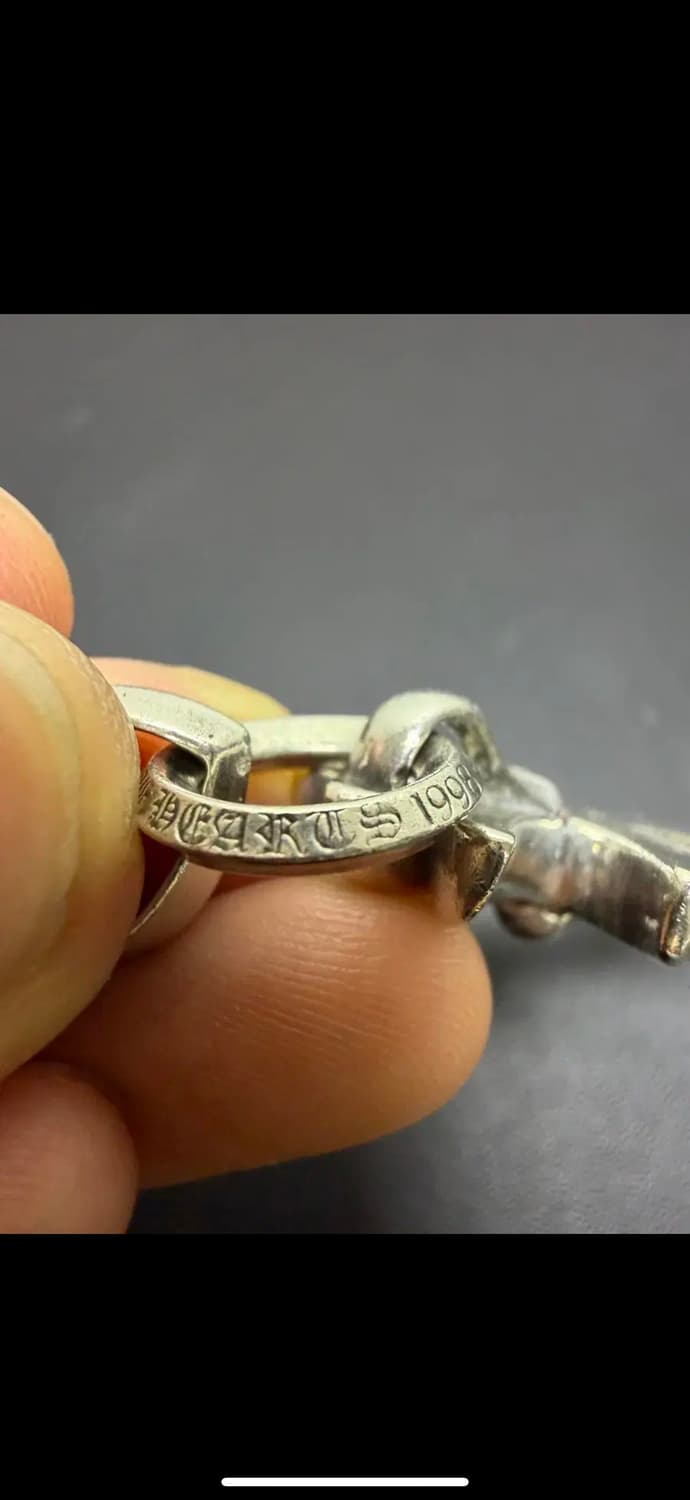 크롬하츠 스몰 크로스 위드베일 상품이미지5