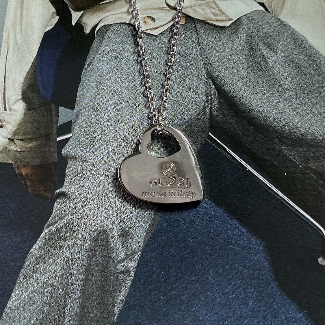구찌 하트 인 러브 목걸이 상품이미지2