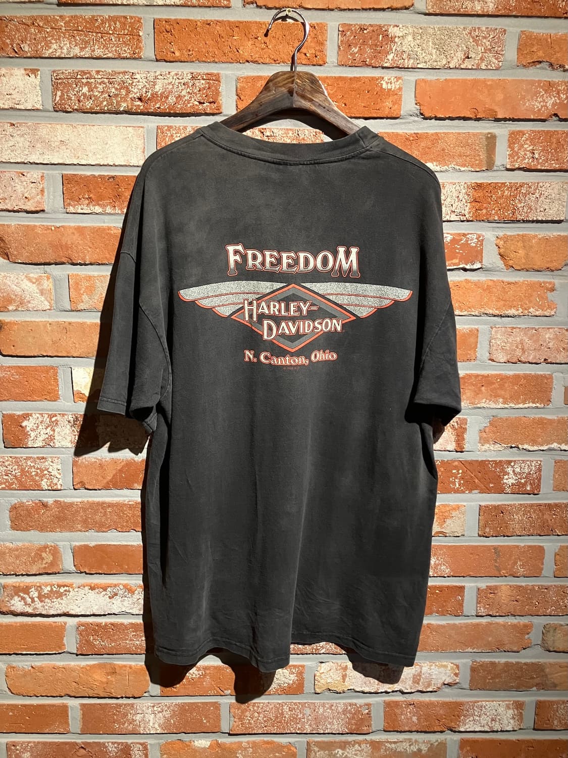 90s USA 빈티지 할리 데이비슨 반팔 티셔츠 상품이미지6